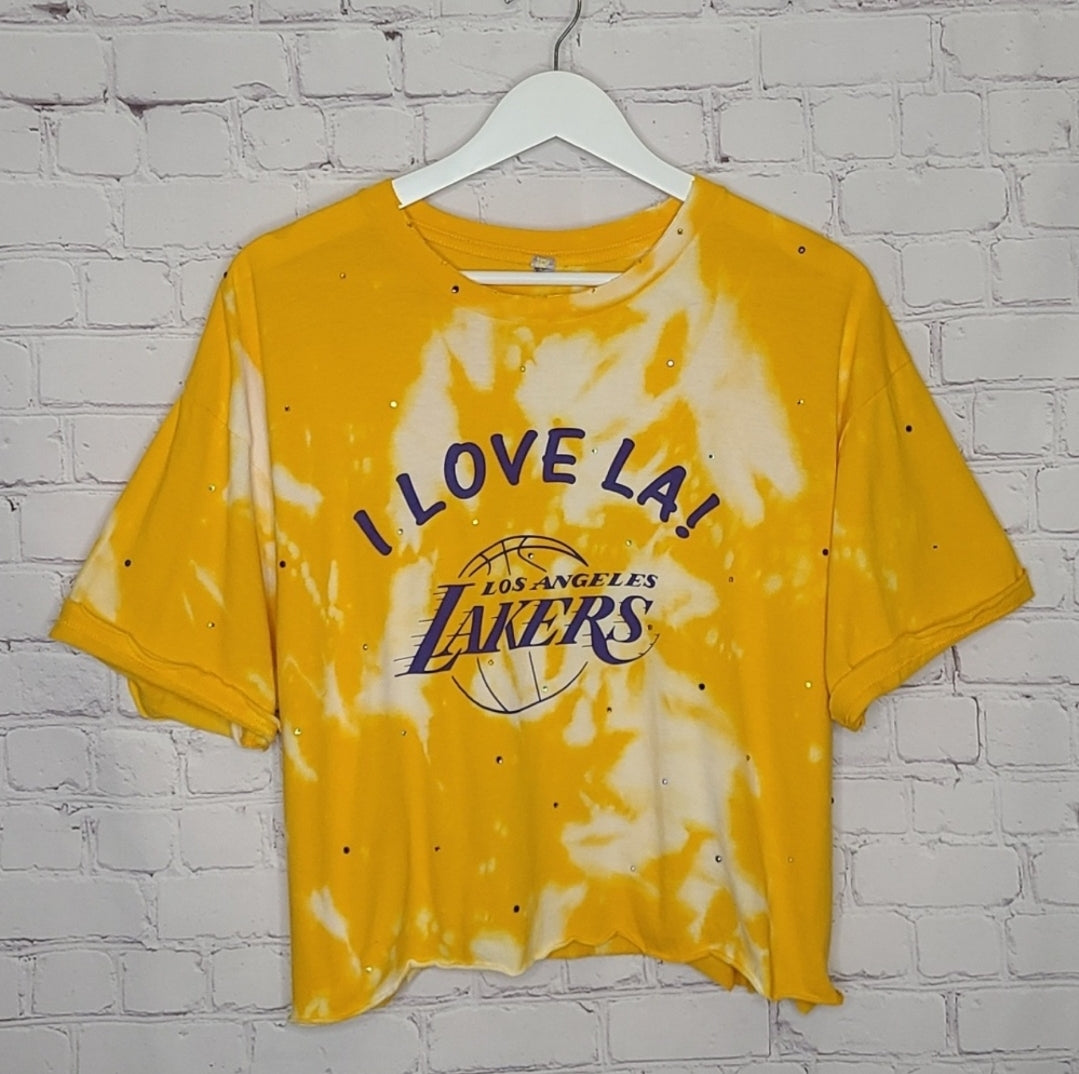 Los Angeles Lakers Crop Tee
