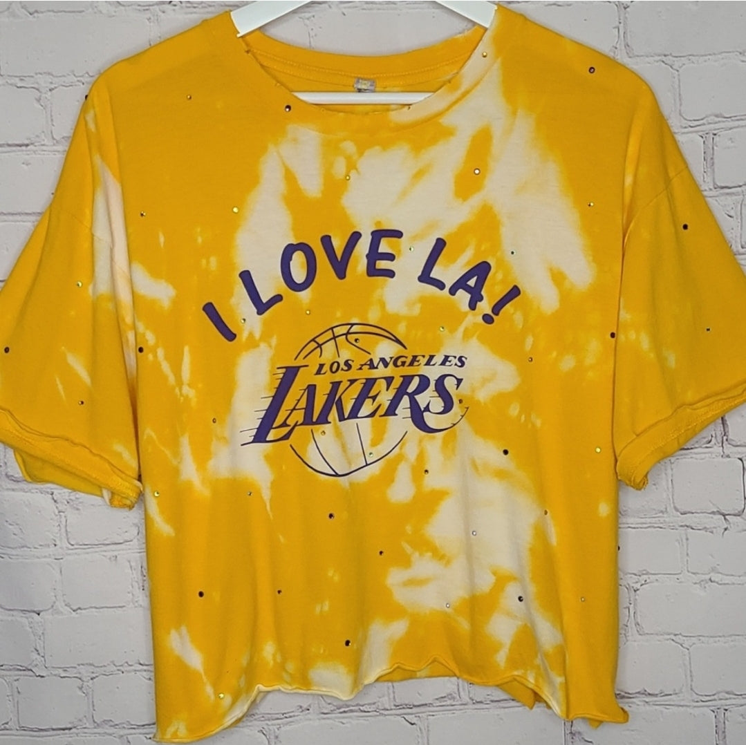 Los Angeles Lakers Crop Tee