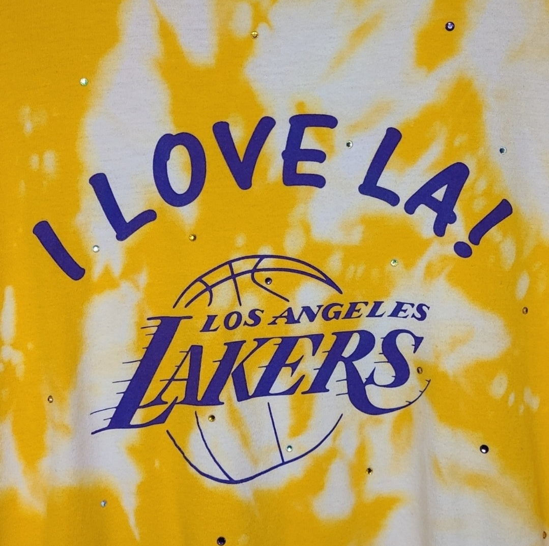 Los Angeles Lakers Crop Tee