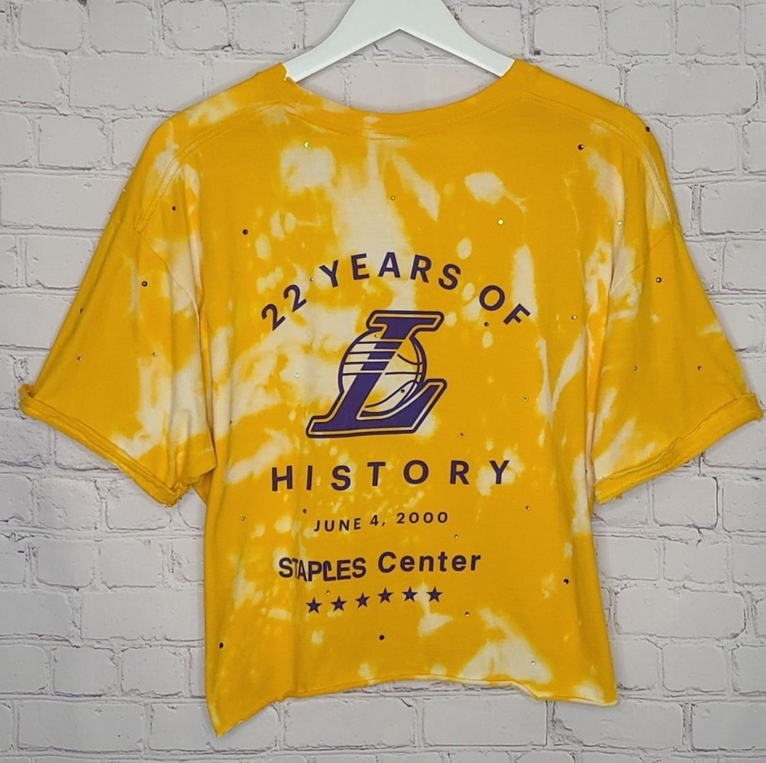 Los Angeles Lakers Crop Tee