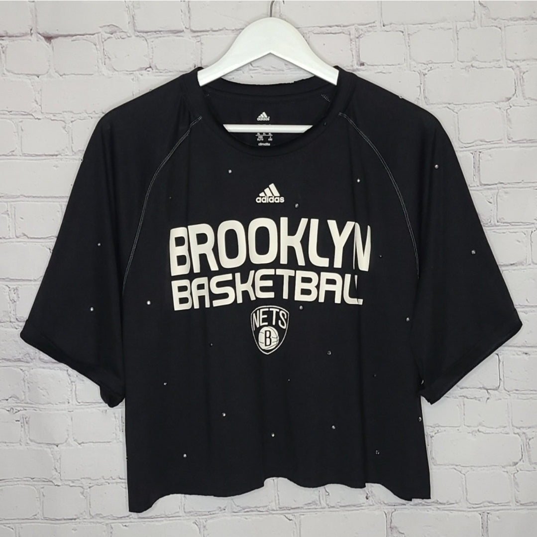 Brooklyn Nets Crop Tee