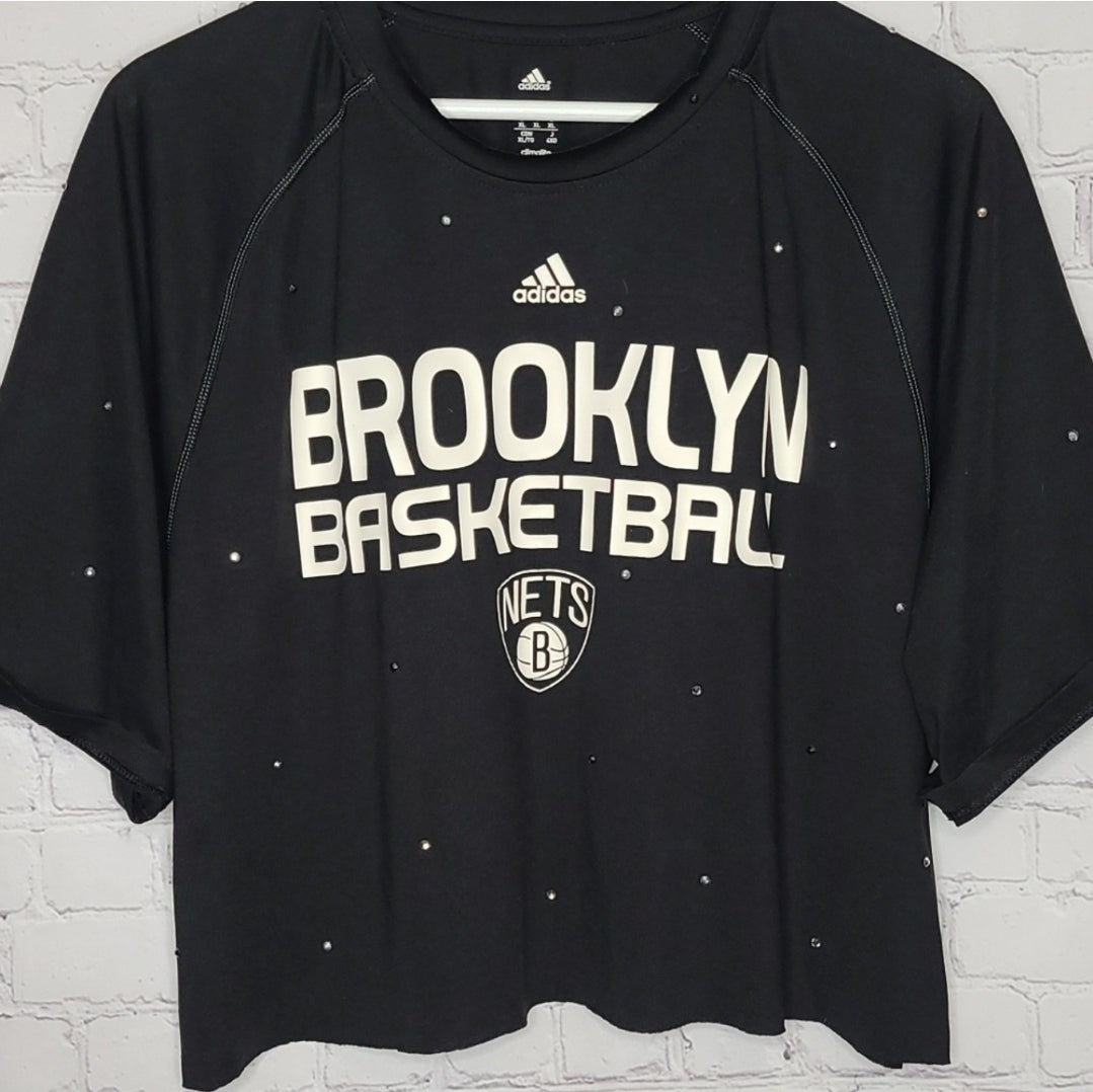 Brooklyn Nets Crop Tee