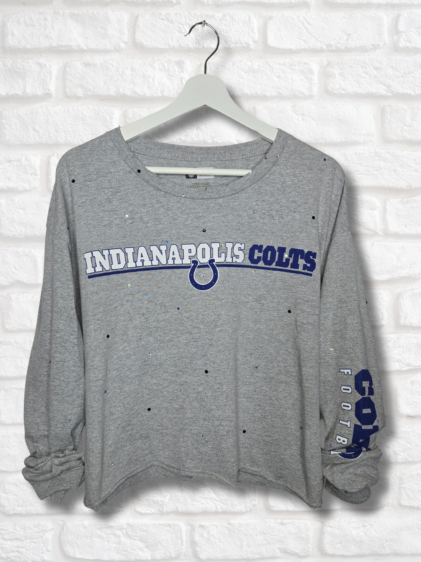 Indianapolis Colts Crop Tee