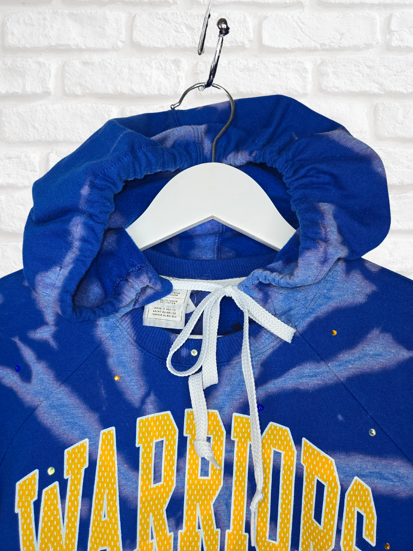 Golden State Warriors Crop Hoodie