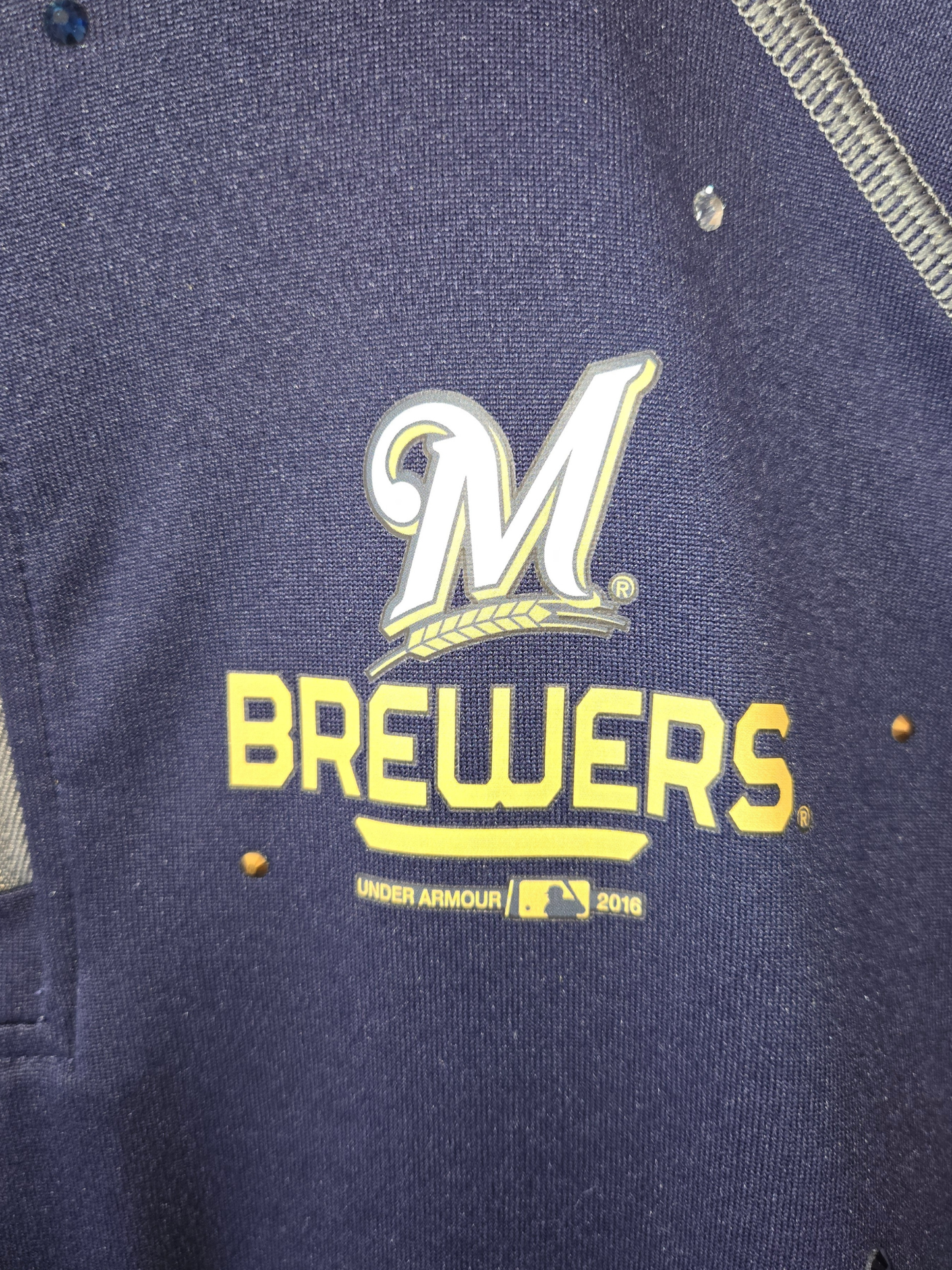 Milwaukee Brewers Crop Pullover