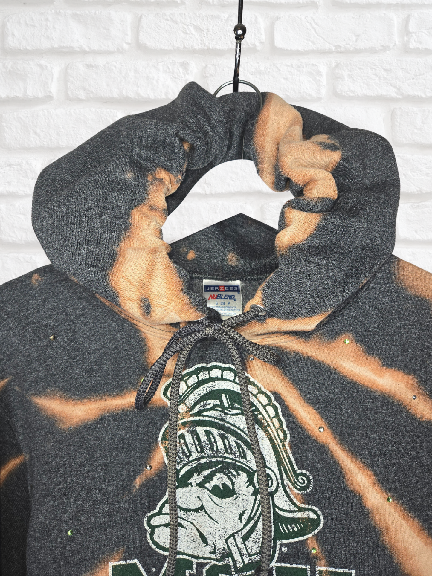 Michigan State Spartans Crop Hoodie