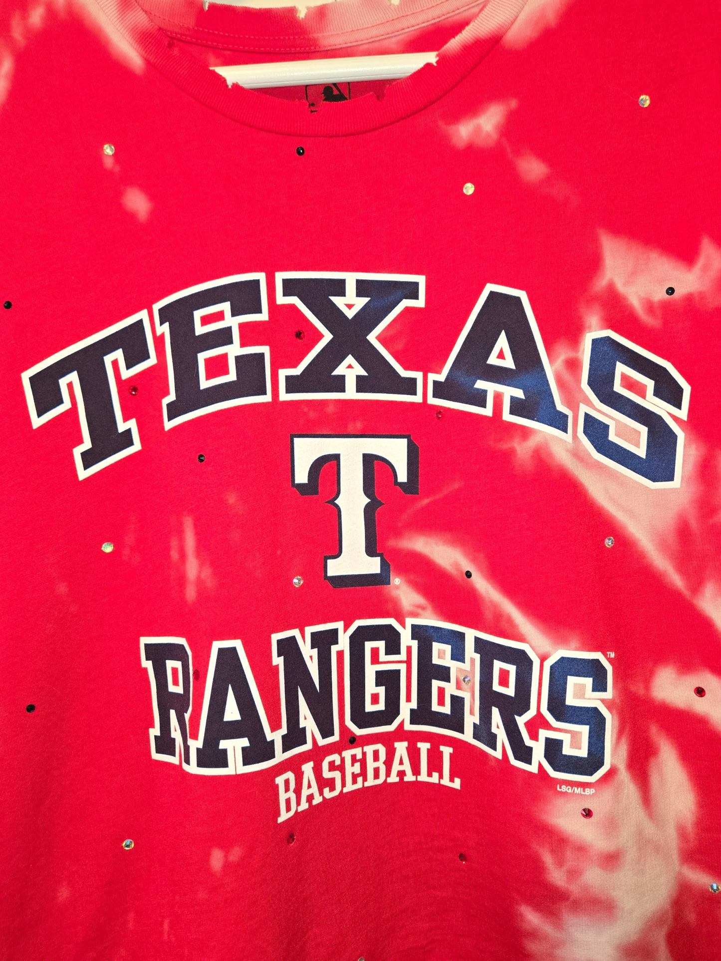Texas Rangers Crop Tee