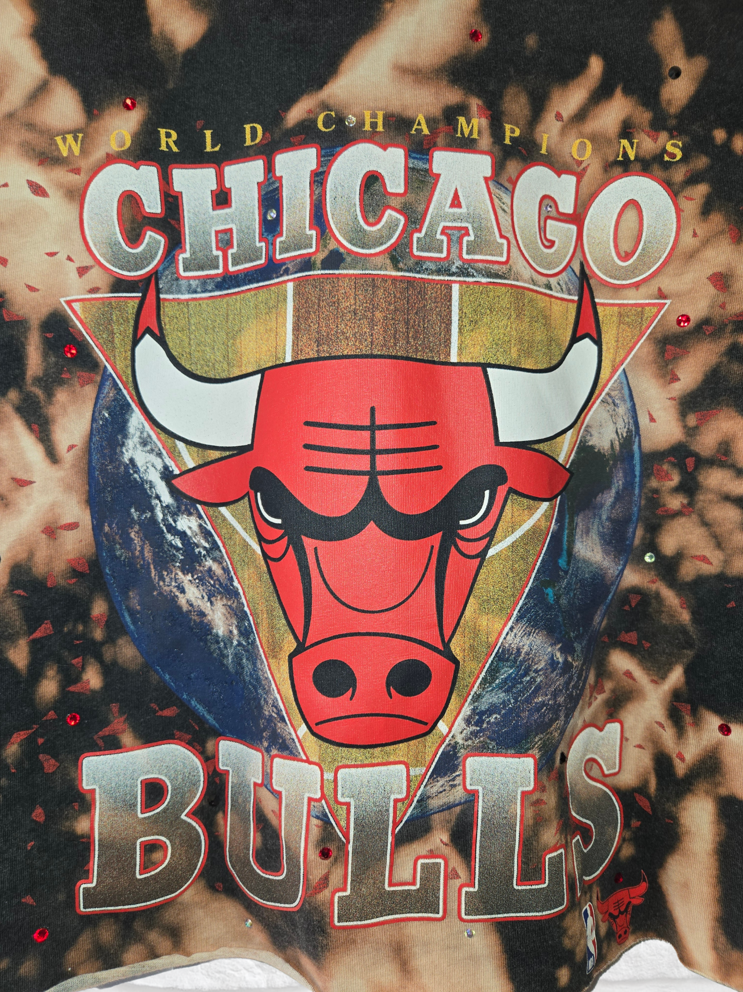 Chicago Bulls Crop Tee