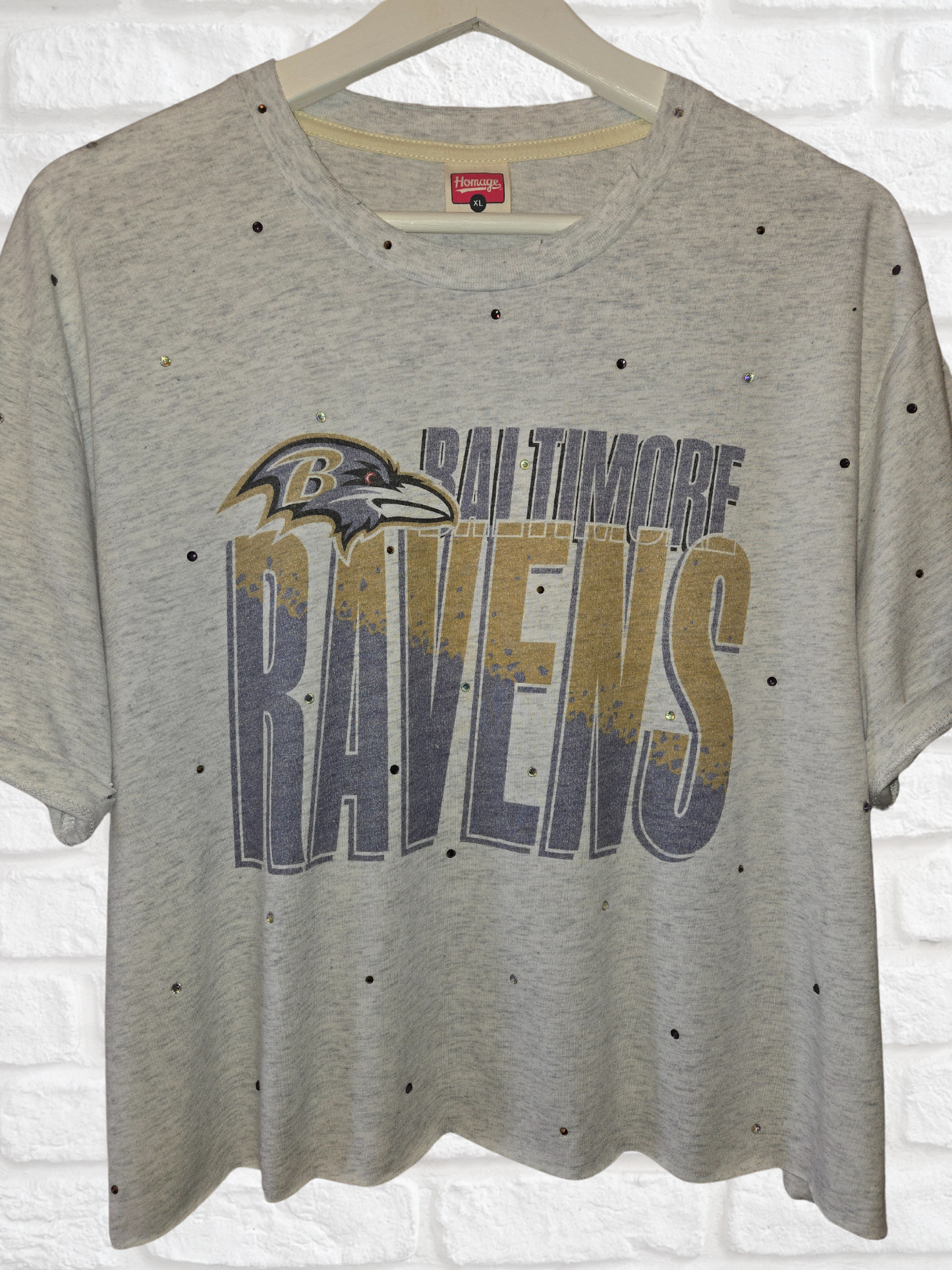 Baltimore Ravens Crop Tee