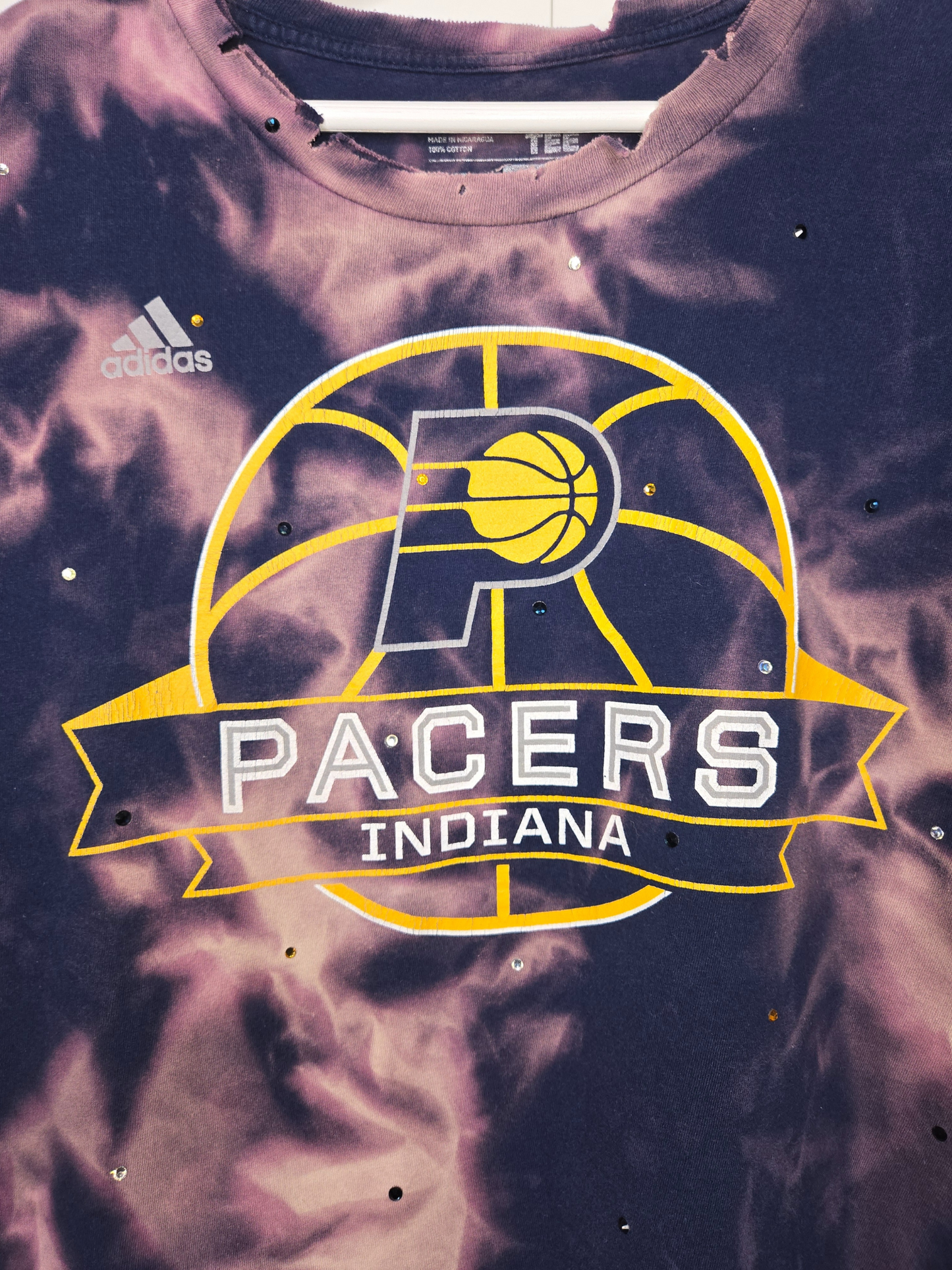 Indiana Pacers Crop Tee
