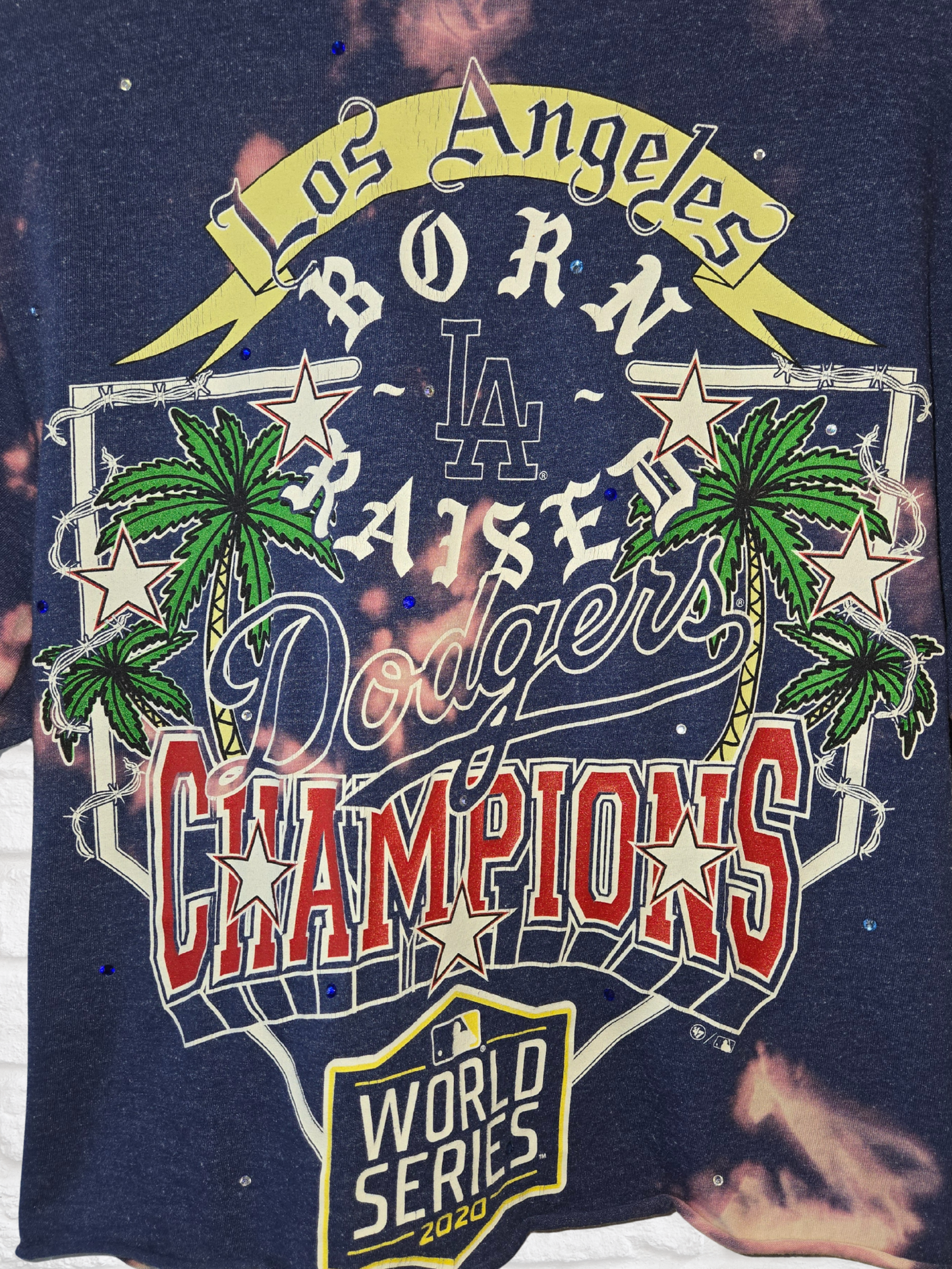 Los Angeles Dodgers Crop Top