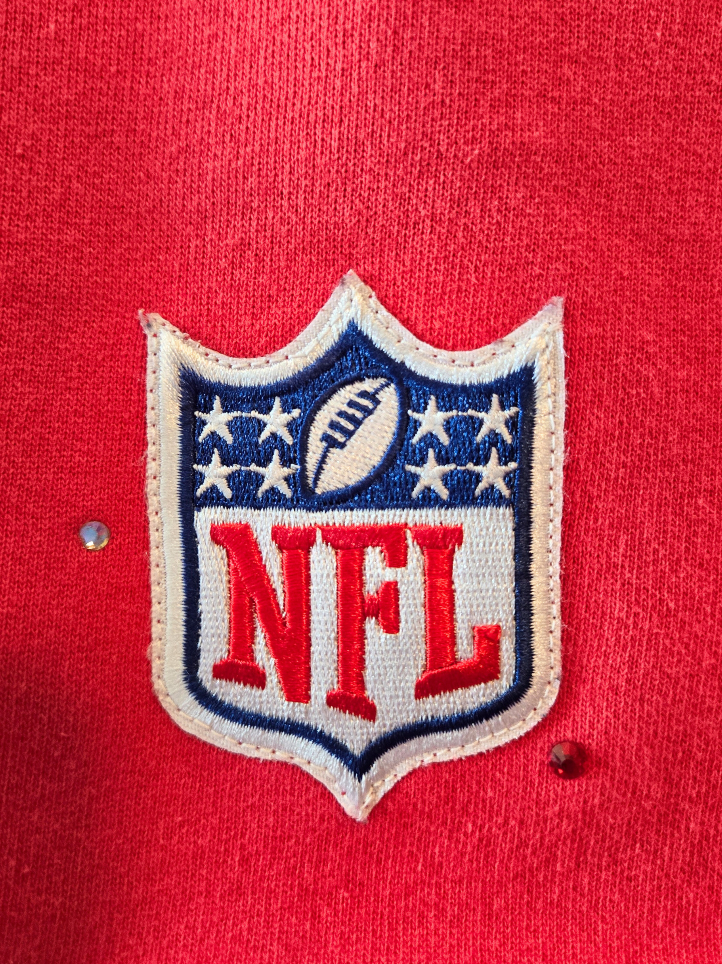Buffalo Bills Crop Zip-Up Sweatshirt
