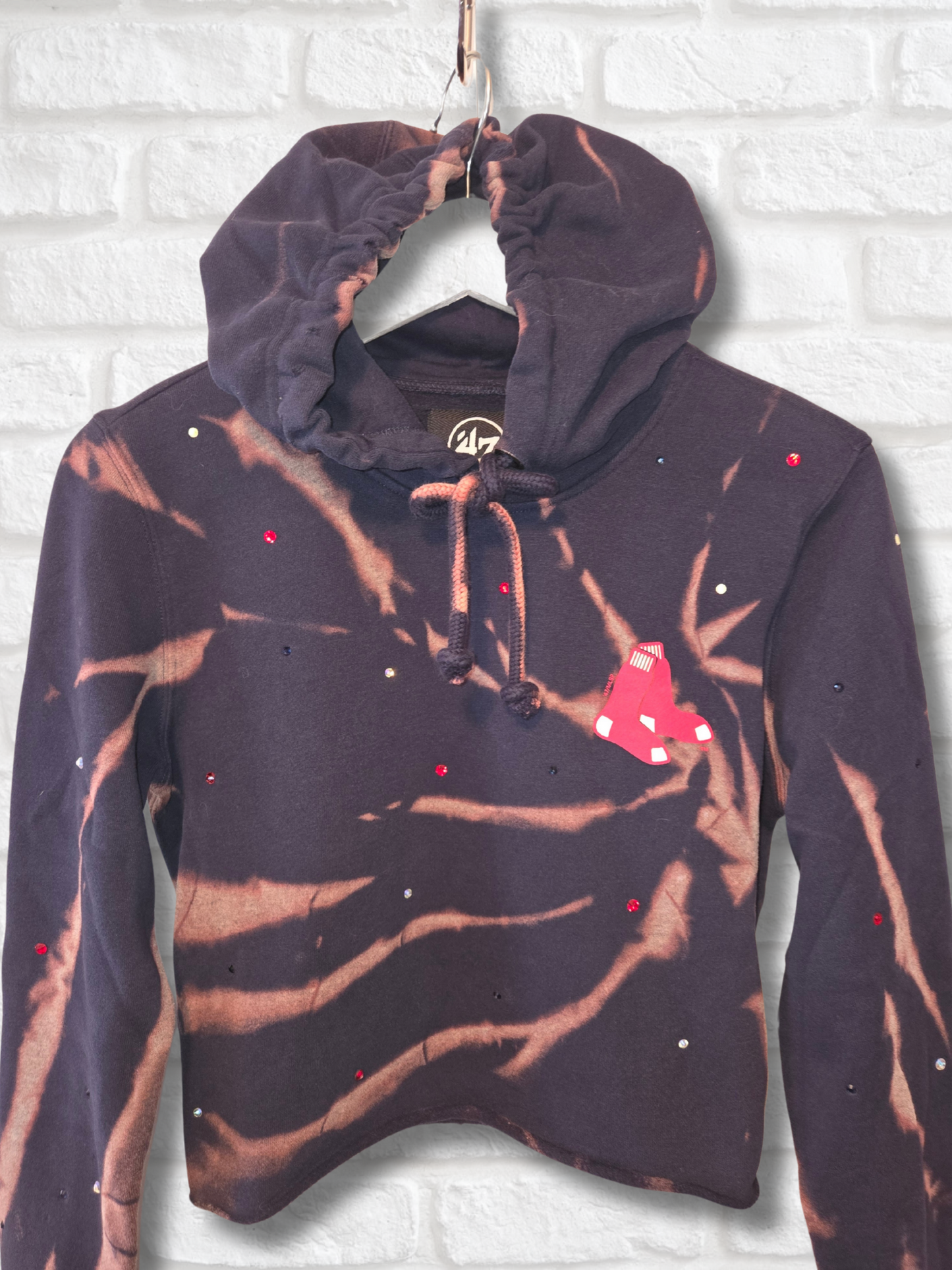 Boston Red Sox Crop Hoodie