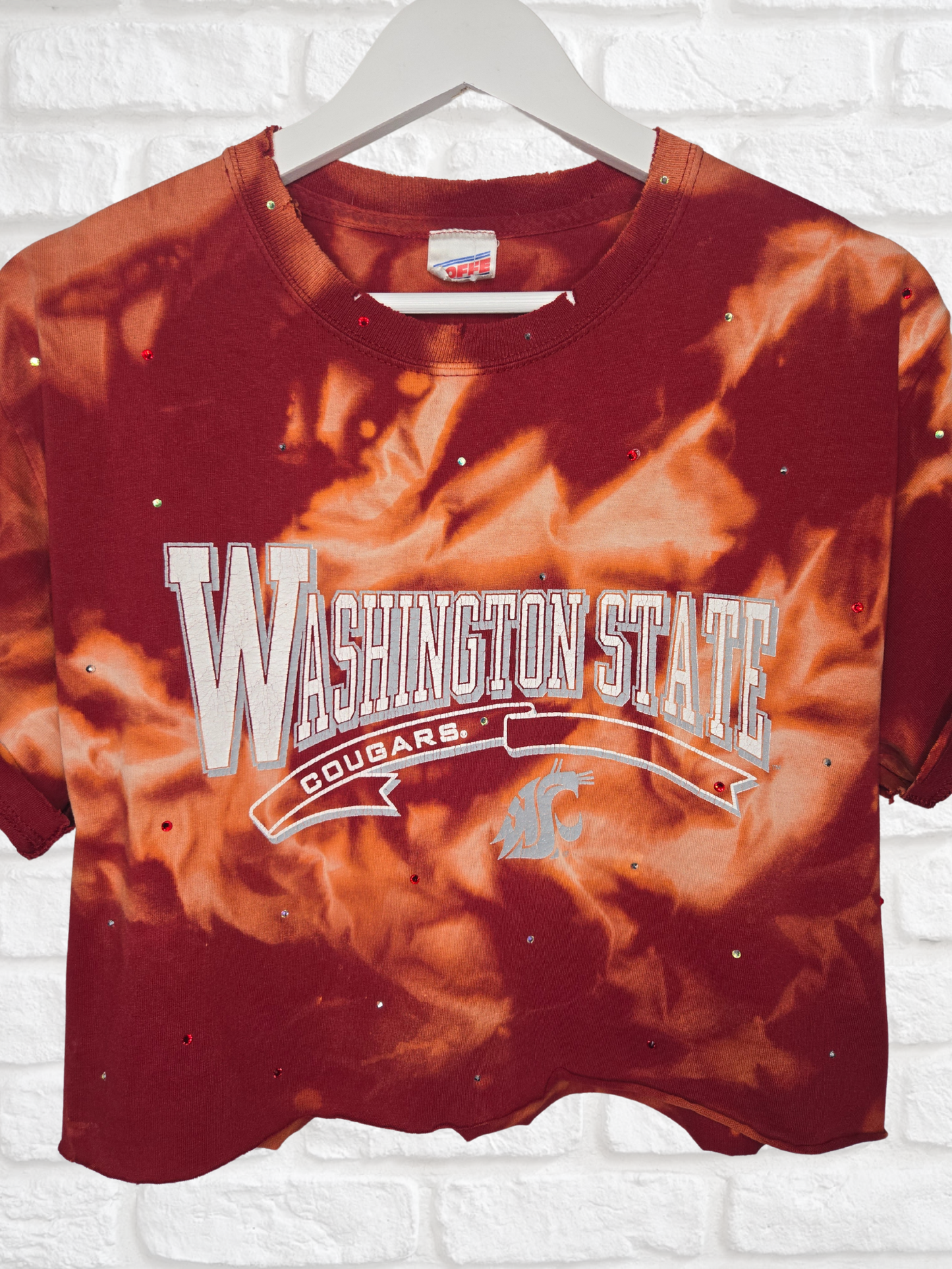 Washington State Cougars Crop Tee
