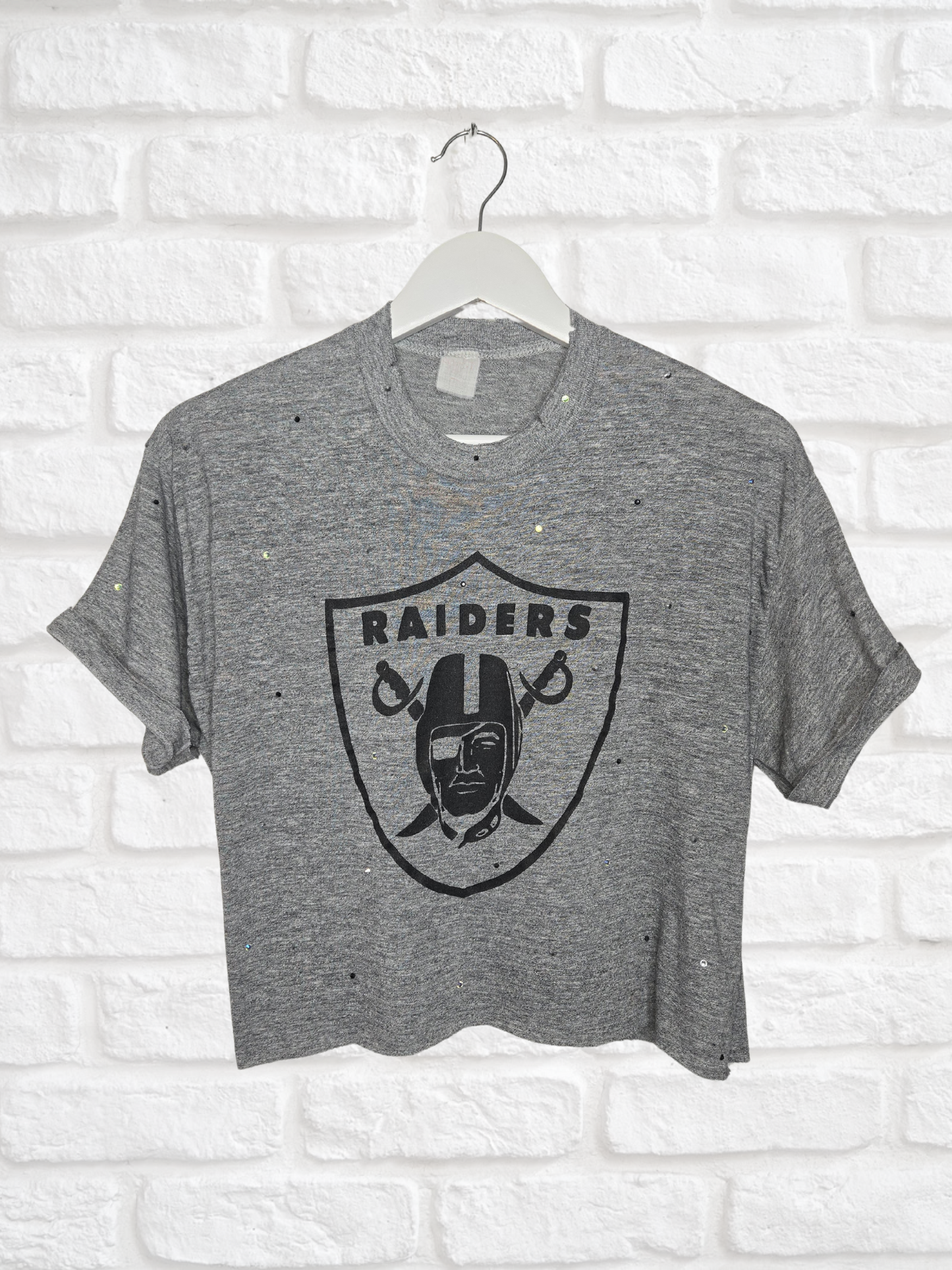 Las Vegas Raiders Crop Tee
