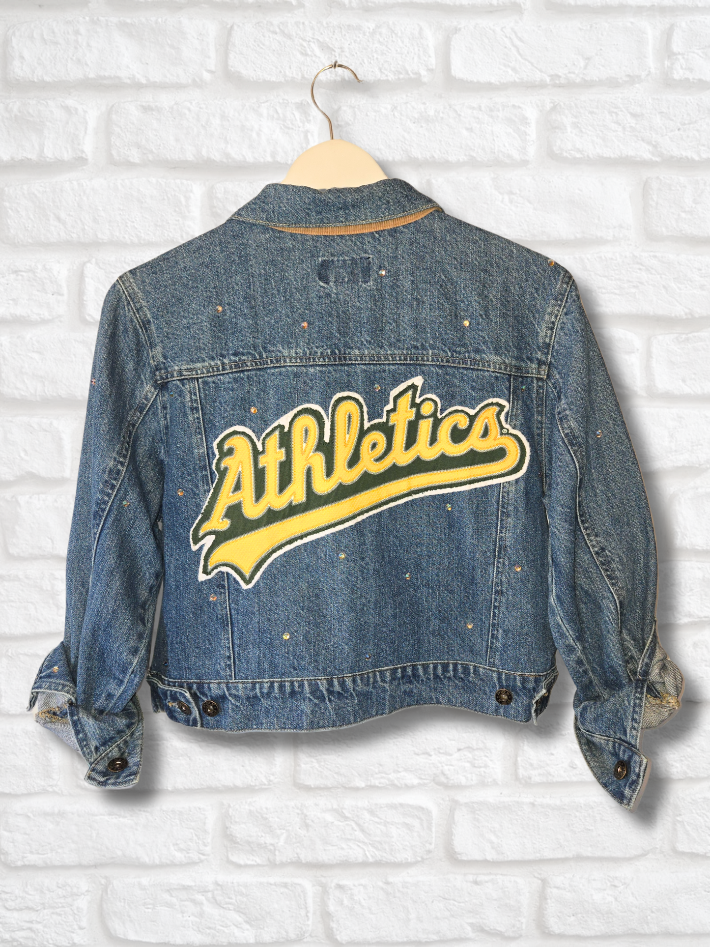 Athletics Crop Denim Jacket