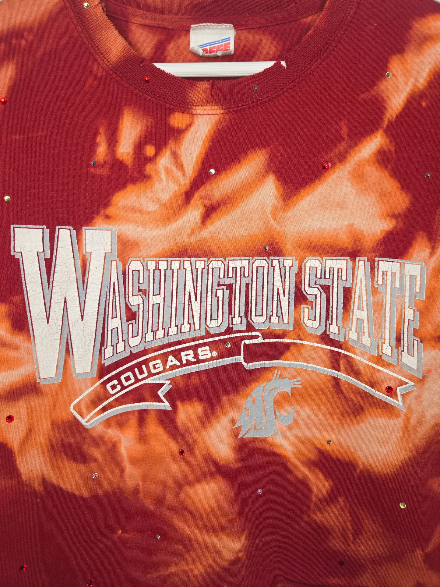 Washington State Cougars Crop Tee
