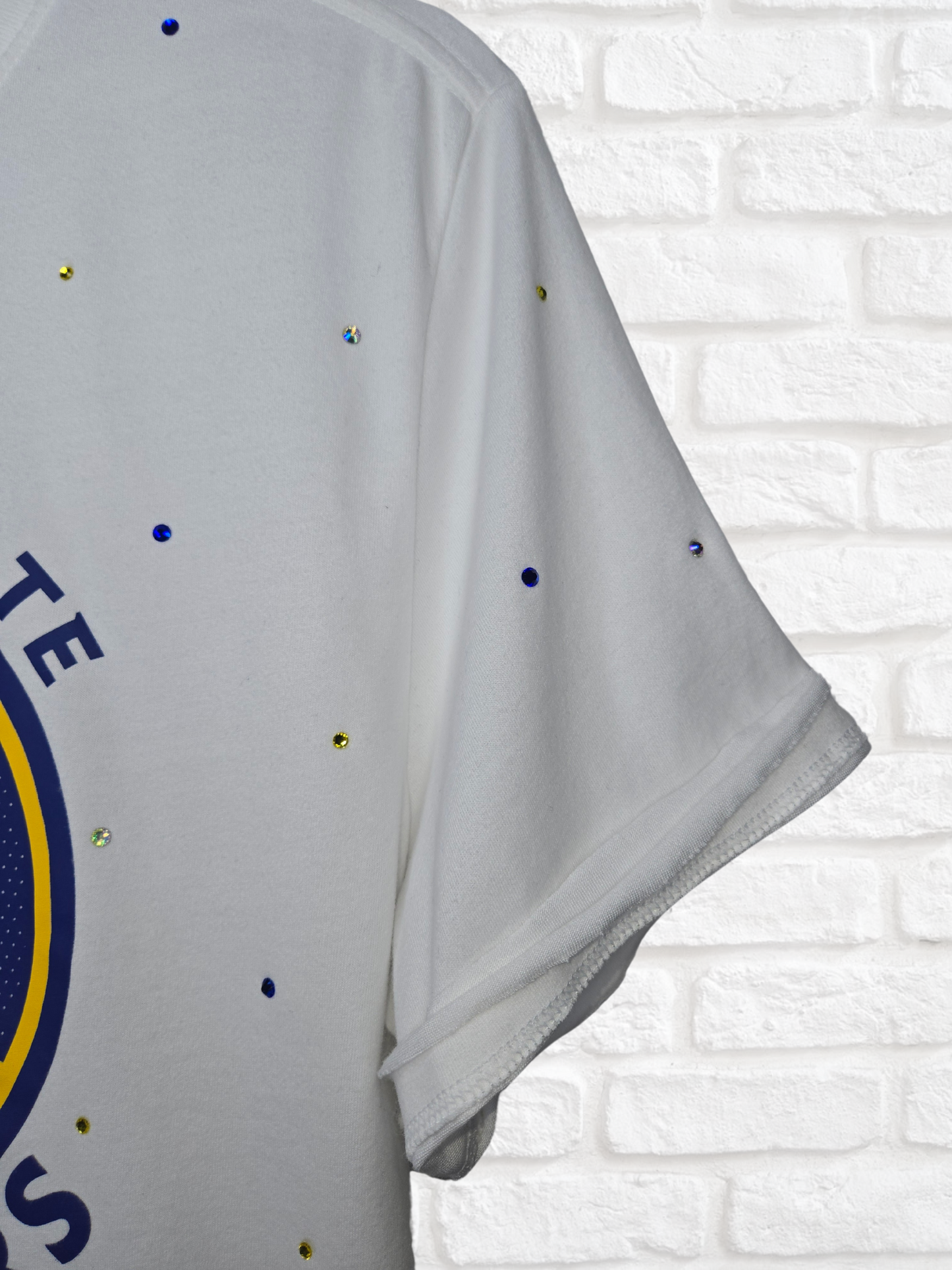 Golden State Warriors Crop Tee