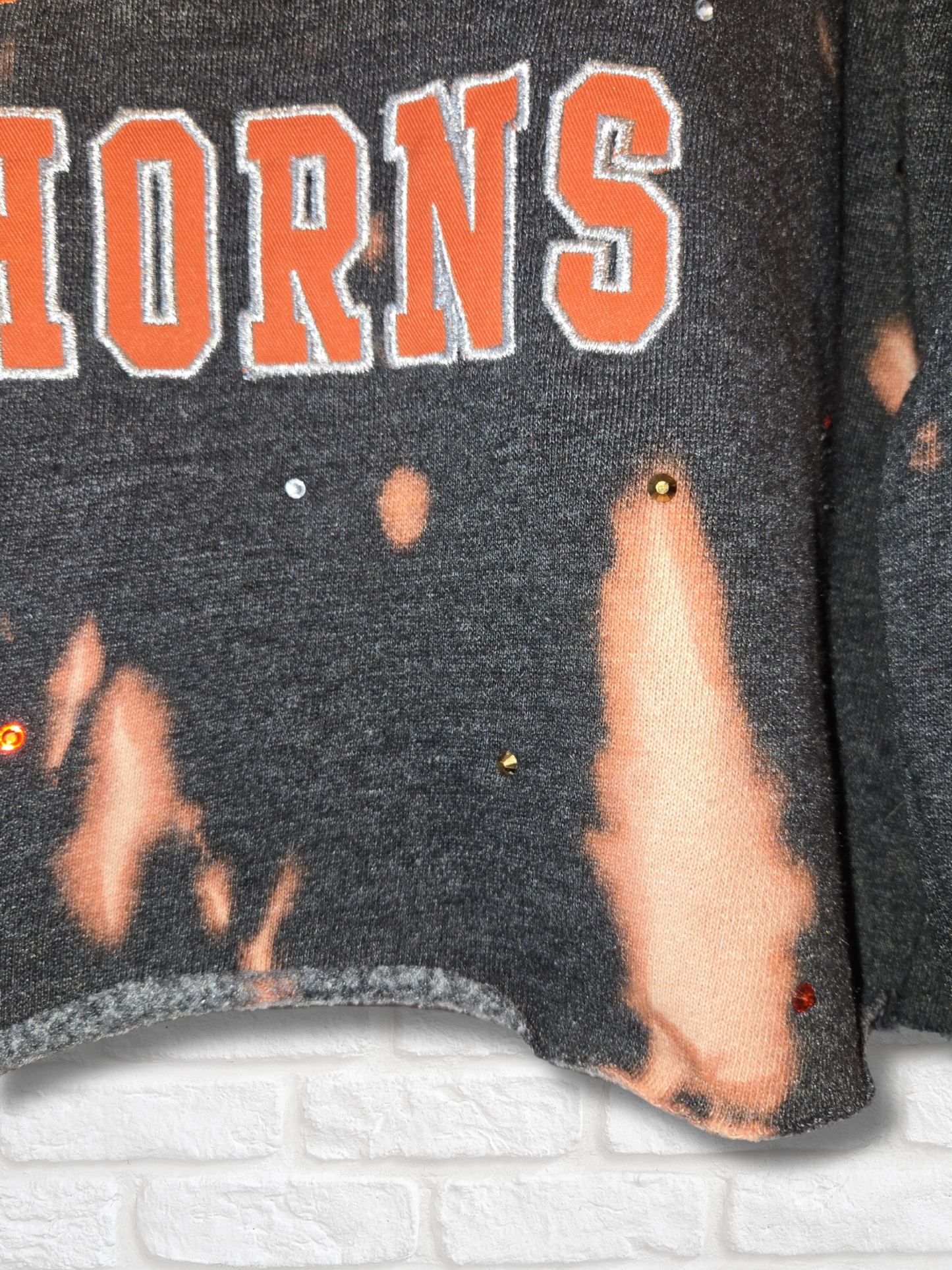 Texas Longhorns Crop Hoodie