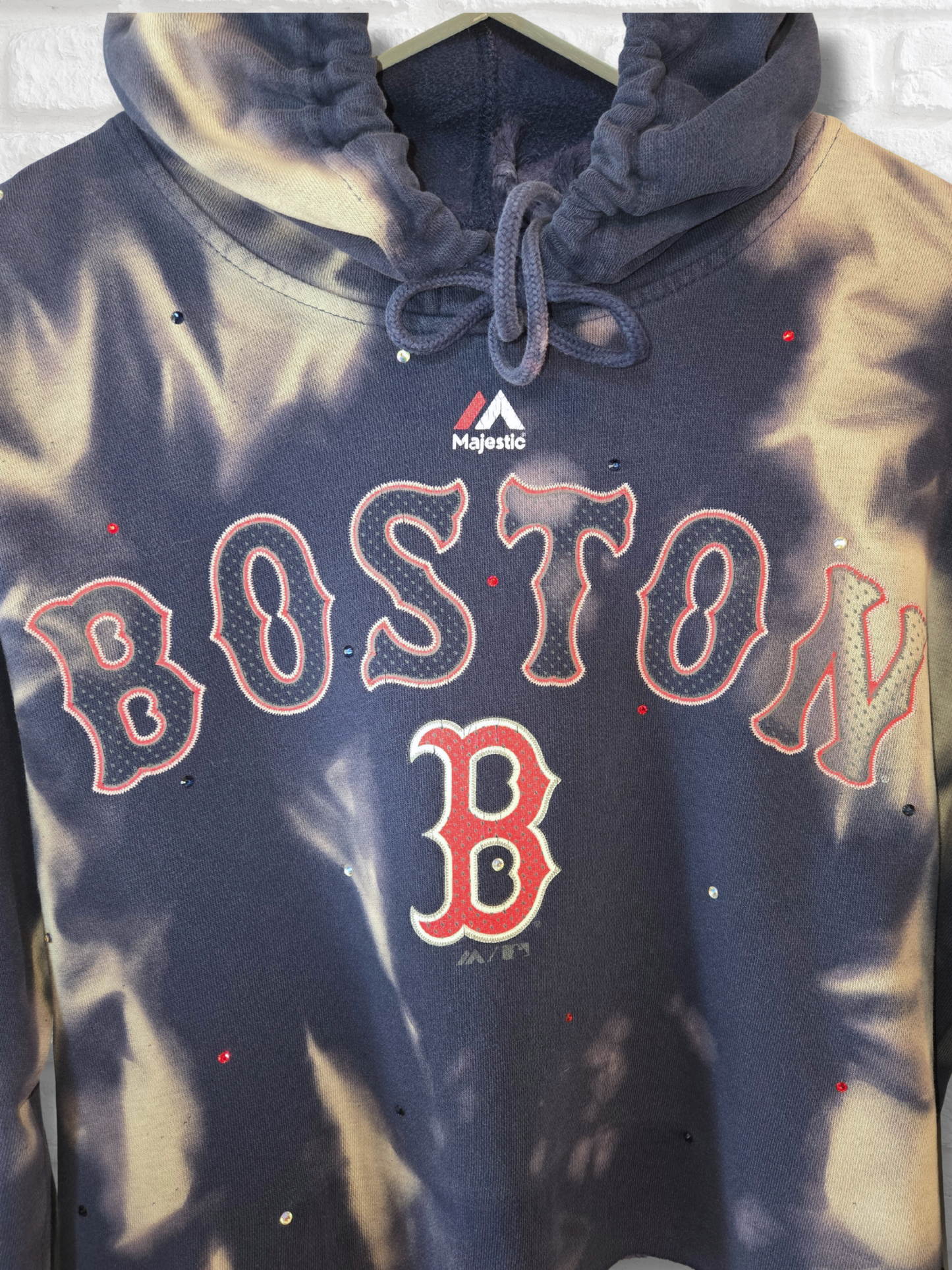 Boston Red Sox Crop Hoodie