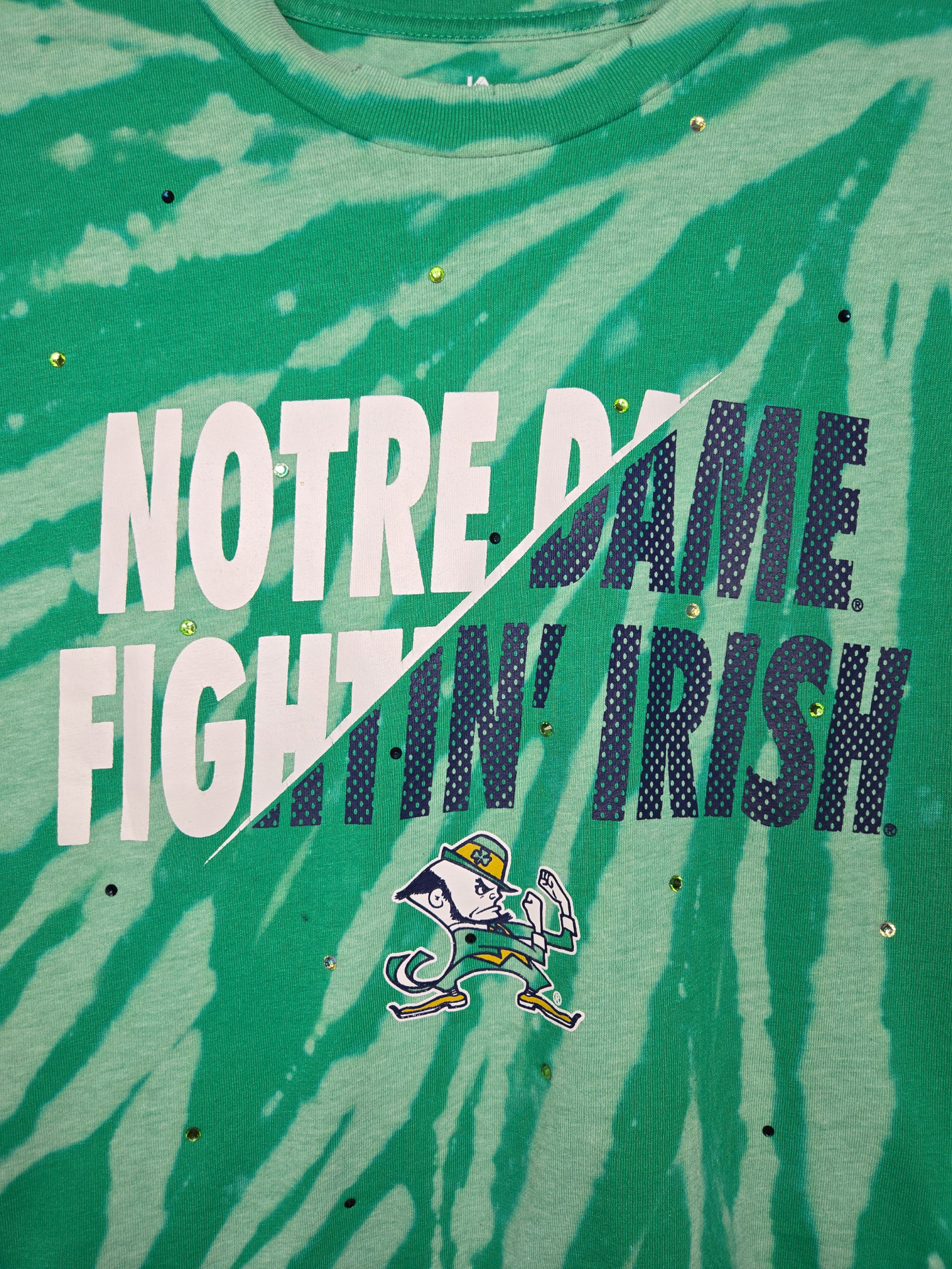 Notre Dame Fighting Irish Crop Tee
