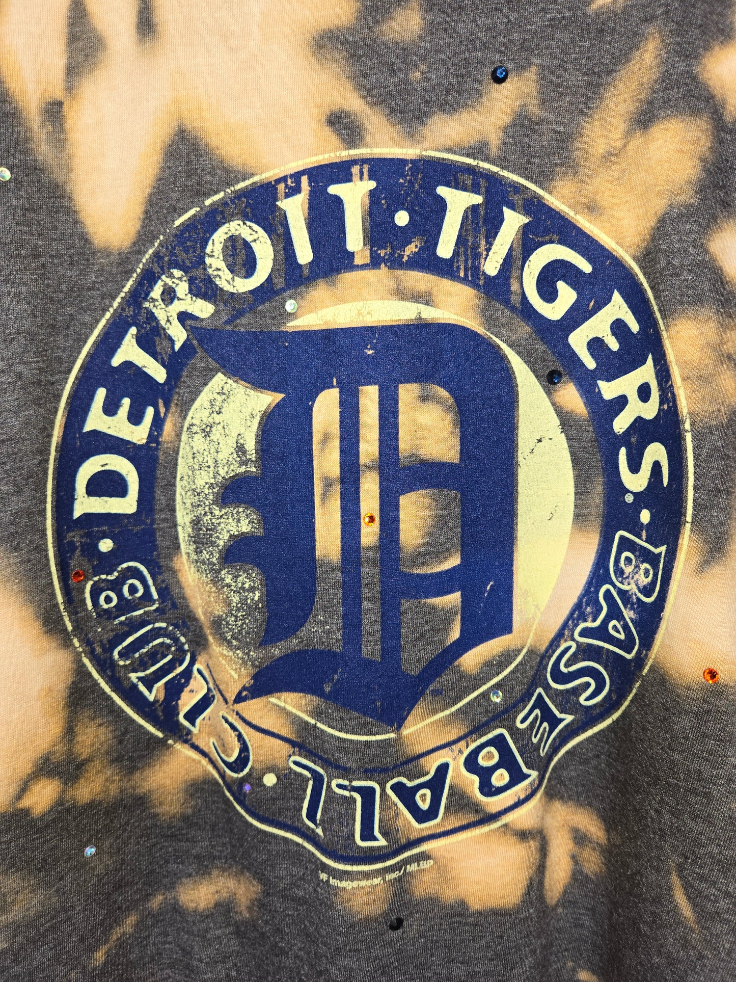 Detroit Tigers Crop Tee