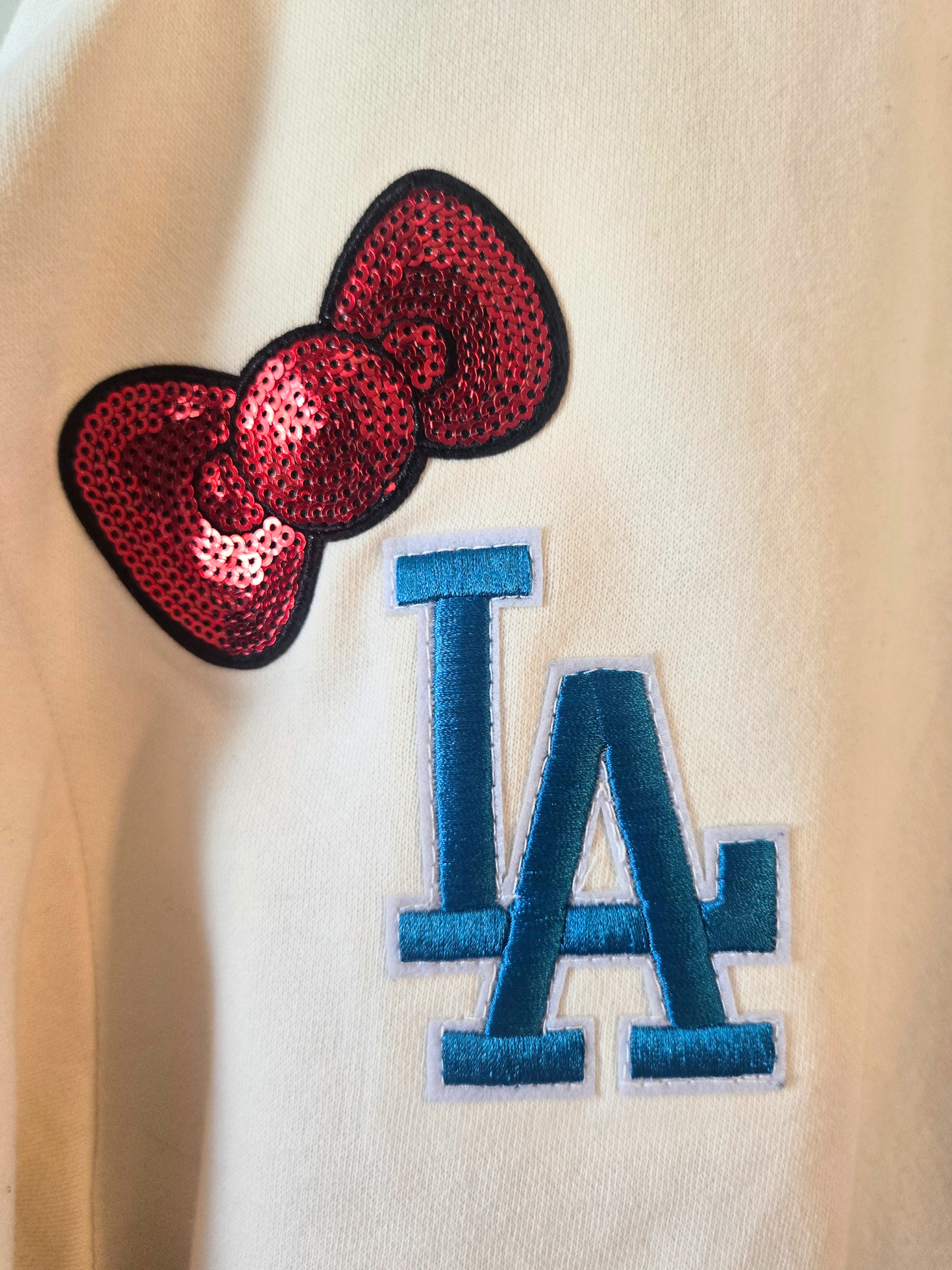 Los Angeles Dodgers HK Crop Sweatshirt