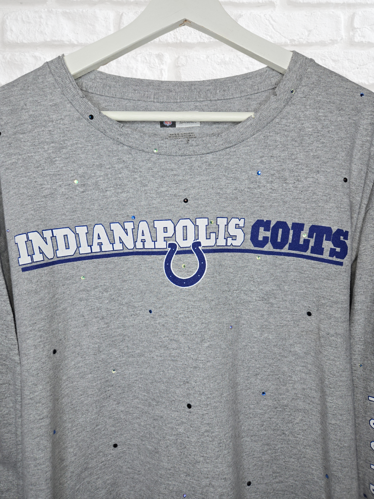 Indianapolis Colts Crop Tee