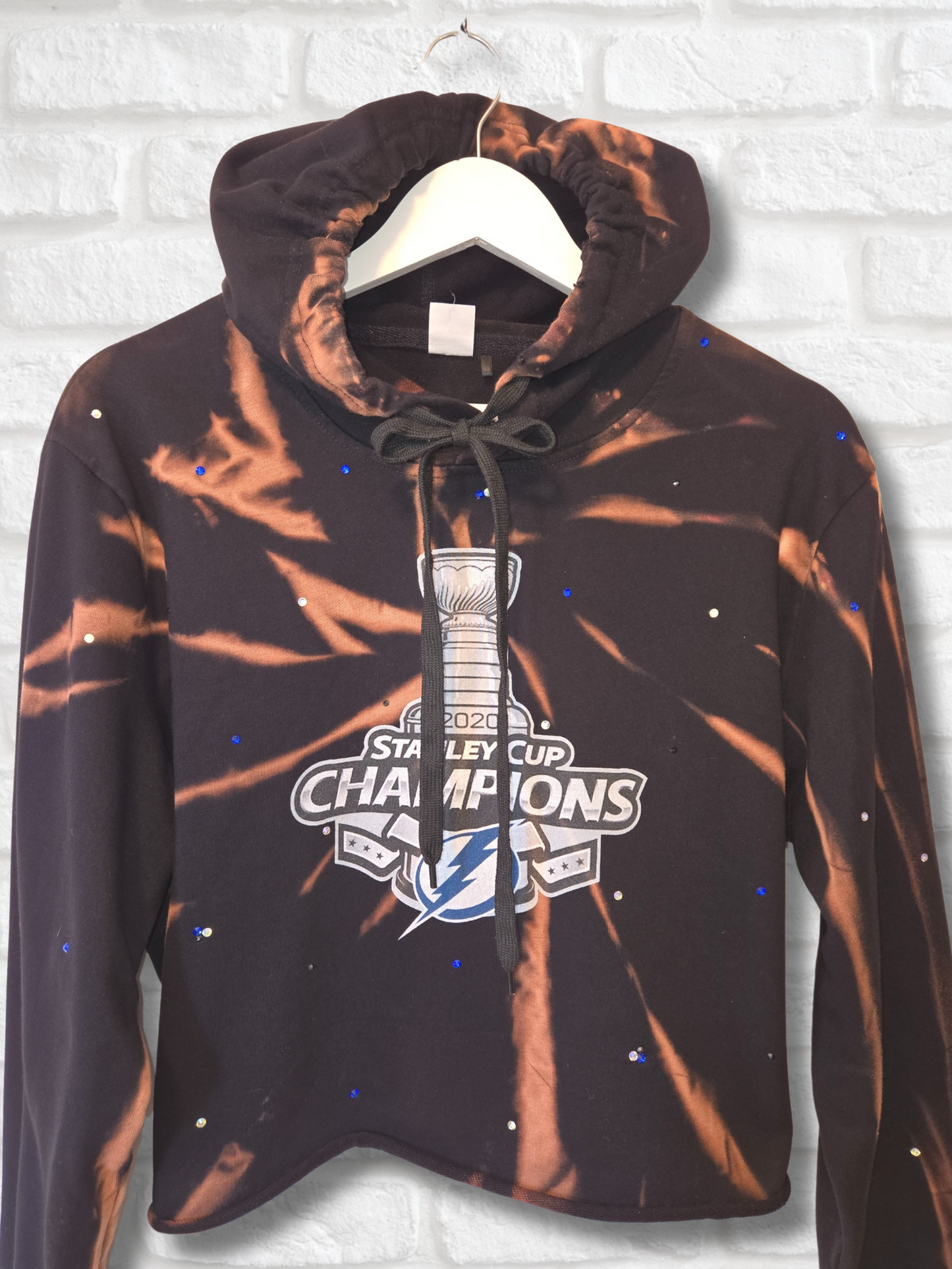 Tampa Bay Lightning Crop Hoodie