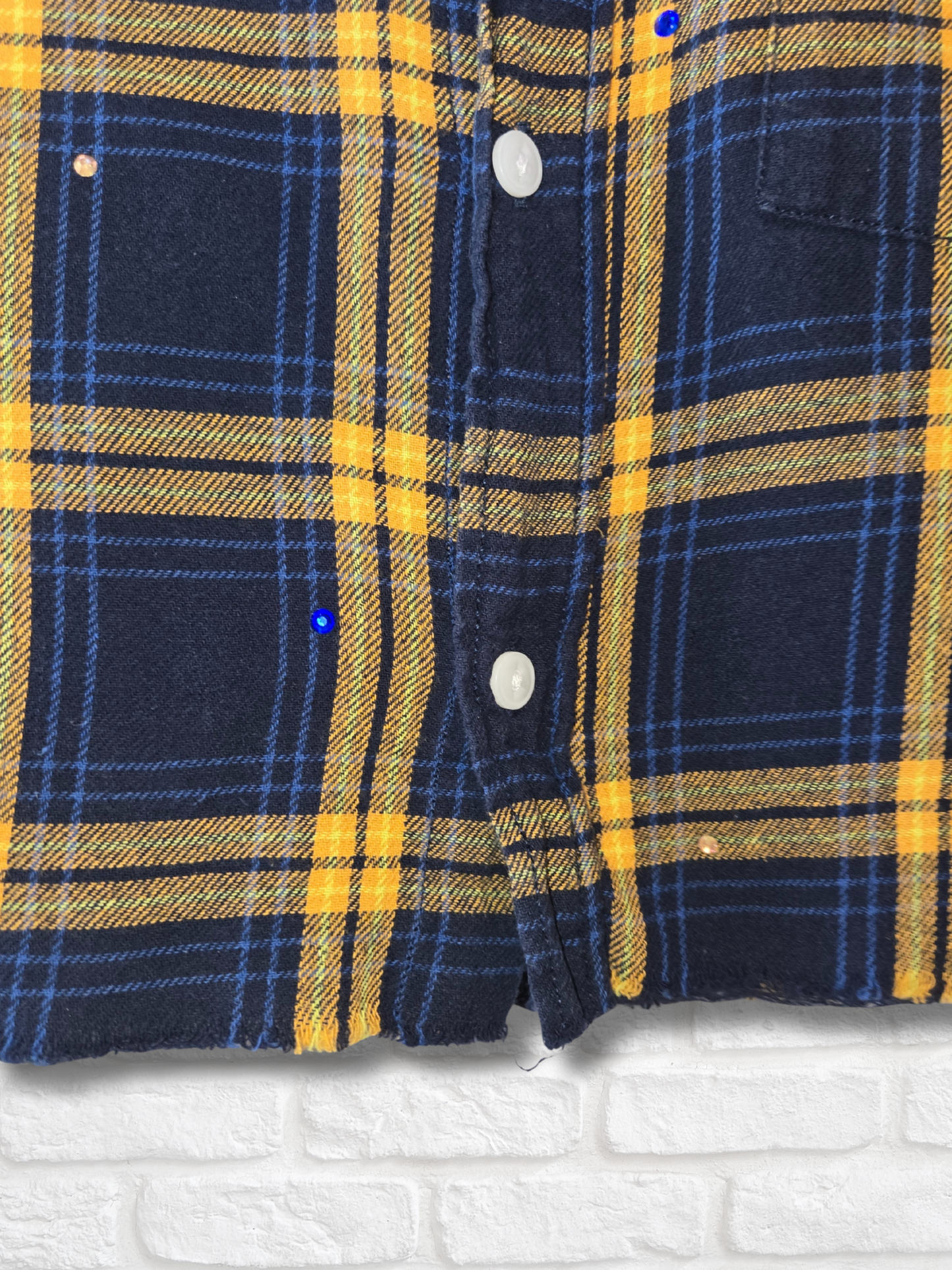 Los Angeles Rams Crop Flannel
