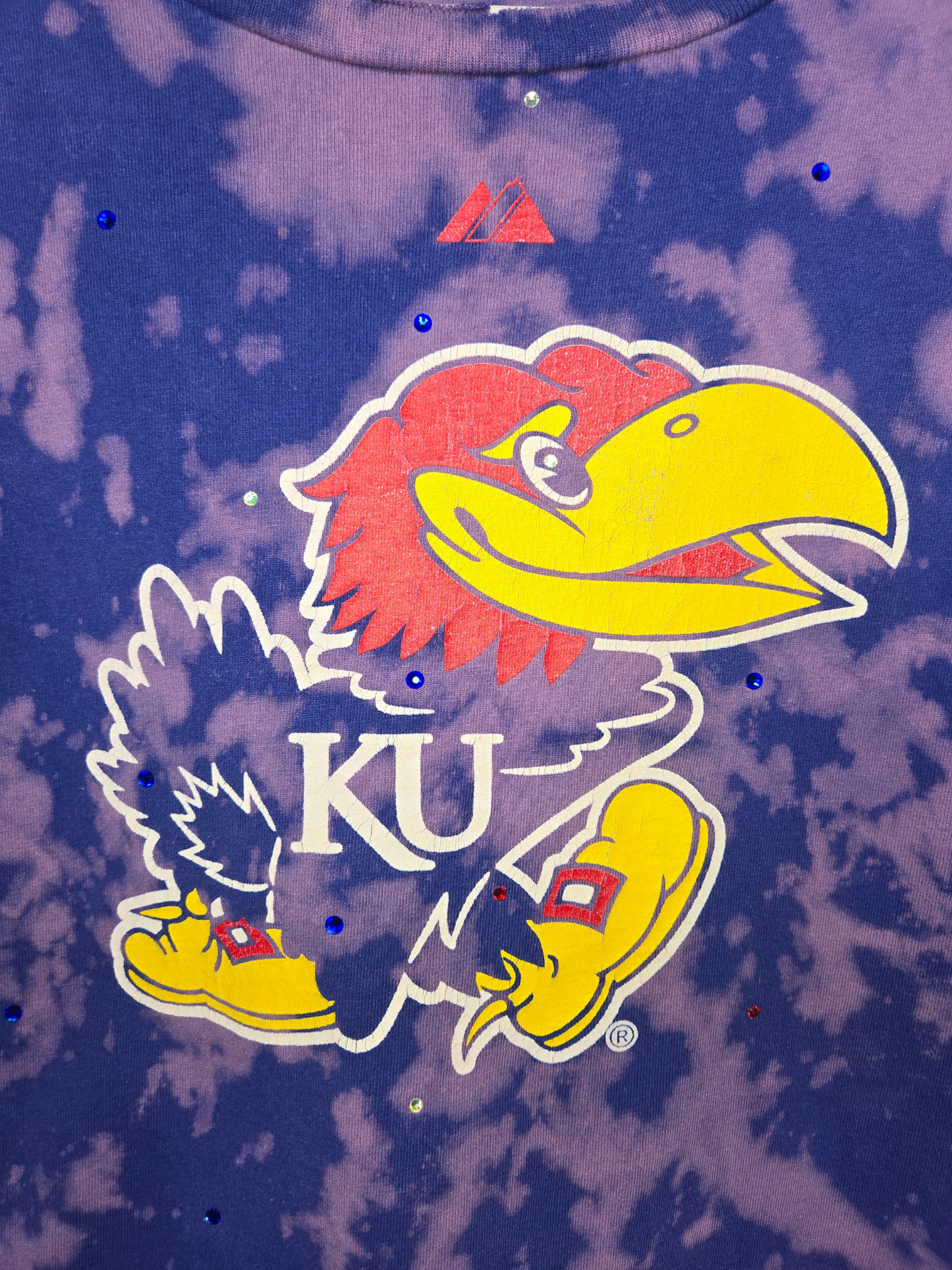 Kansas Jayhawks Crop Tee