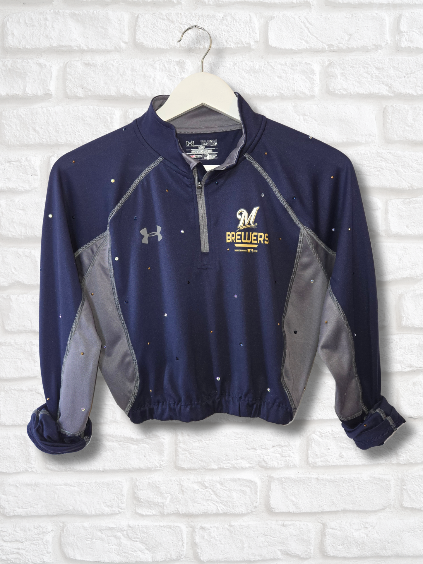Milwaukee Brewers Crop Pullover