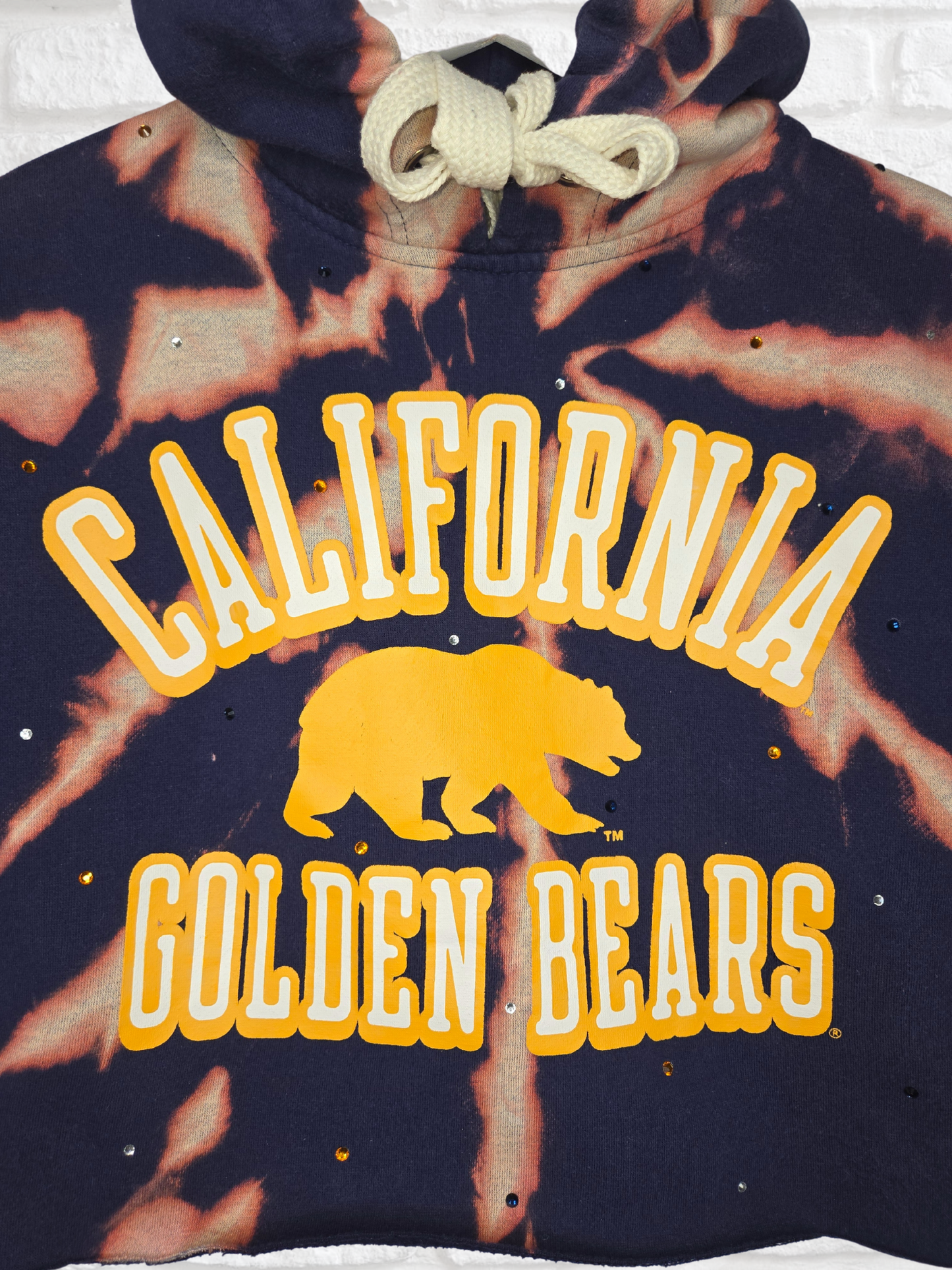 Cal Golden Bears Crop Hoodie