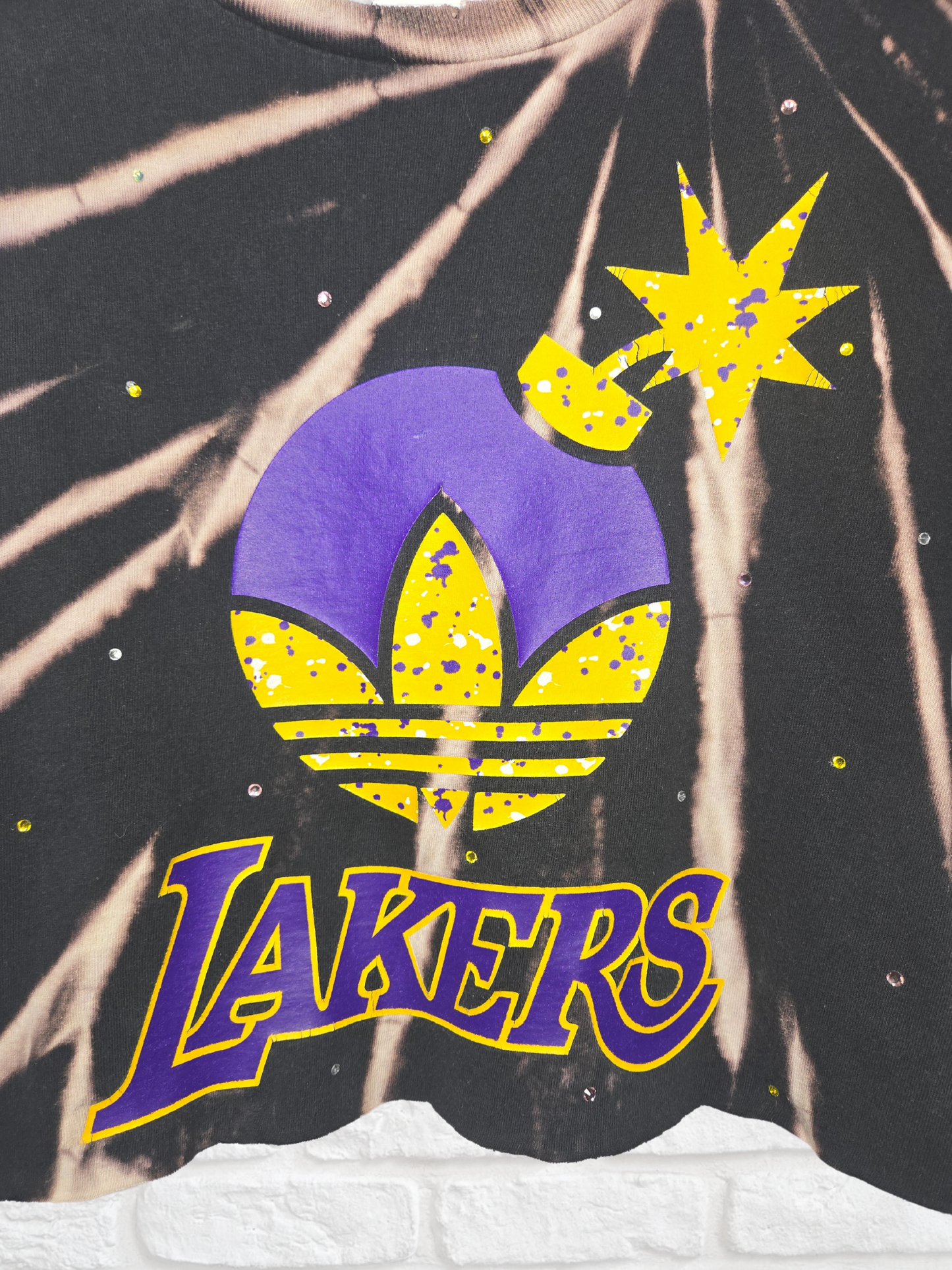 Los Angeles Lakers Crop Tee