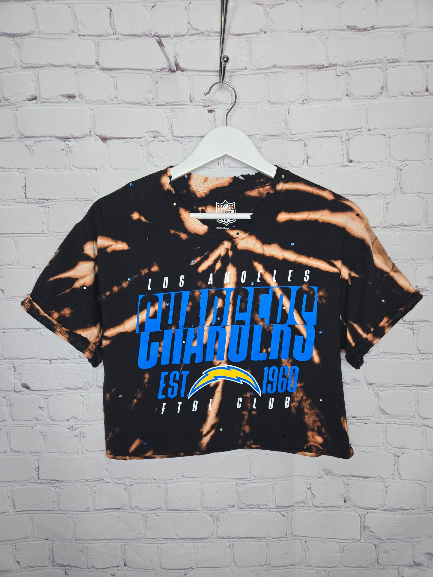Los Angeles Chargers Crop Tee