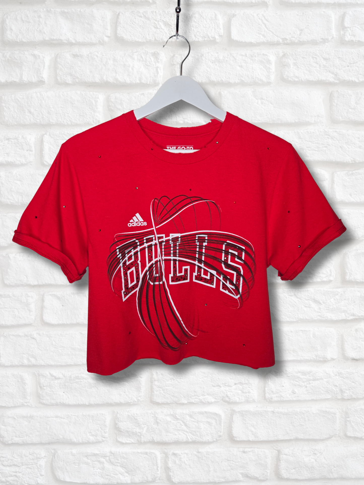 Chicago Bulls Crop Tee