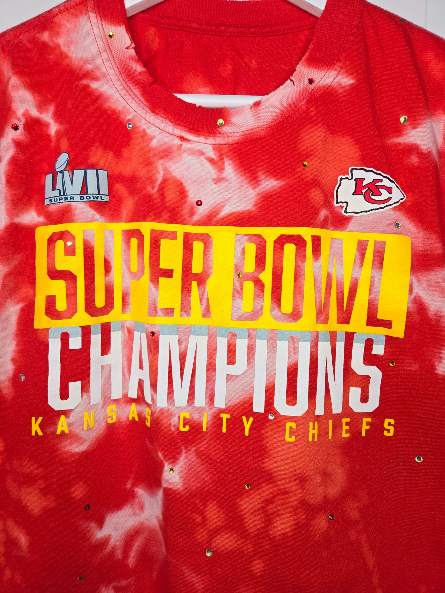 Kansas City Chiefs Crop Tee