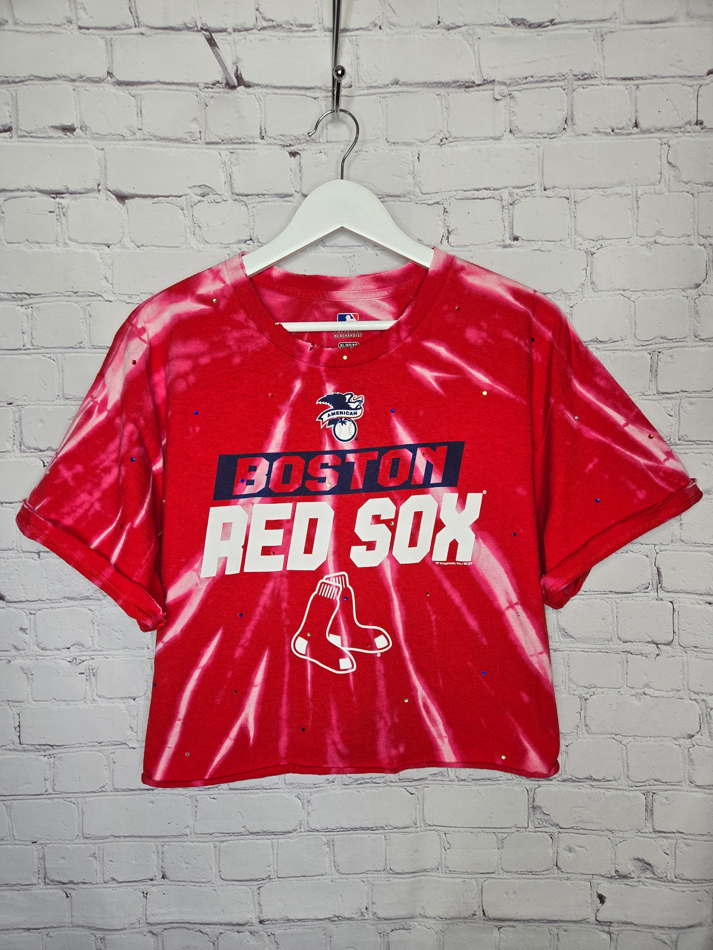 Boston Red Sox Crop Tee