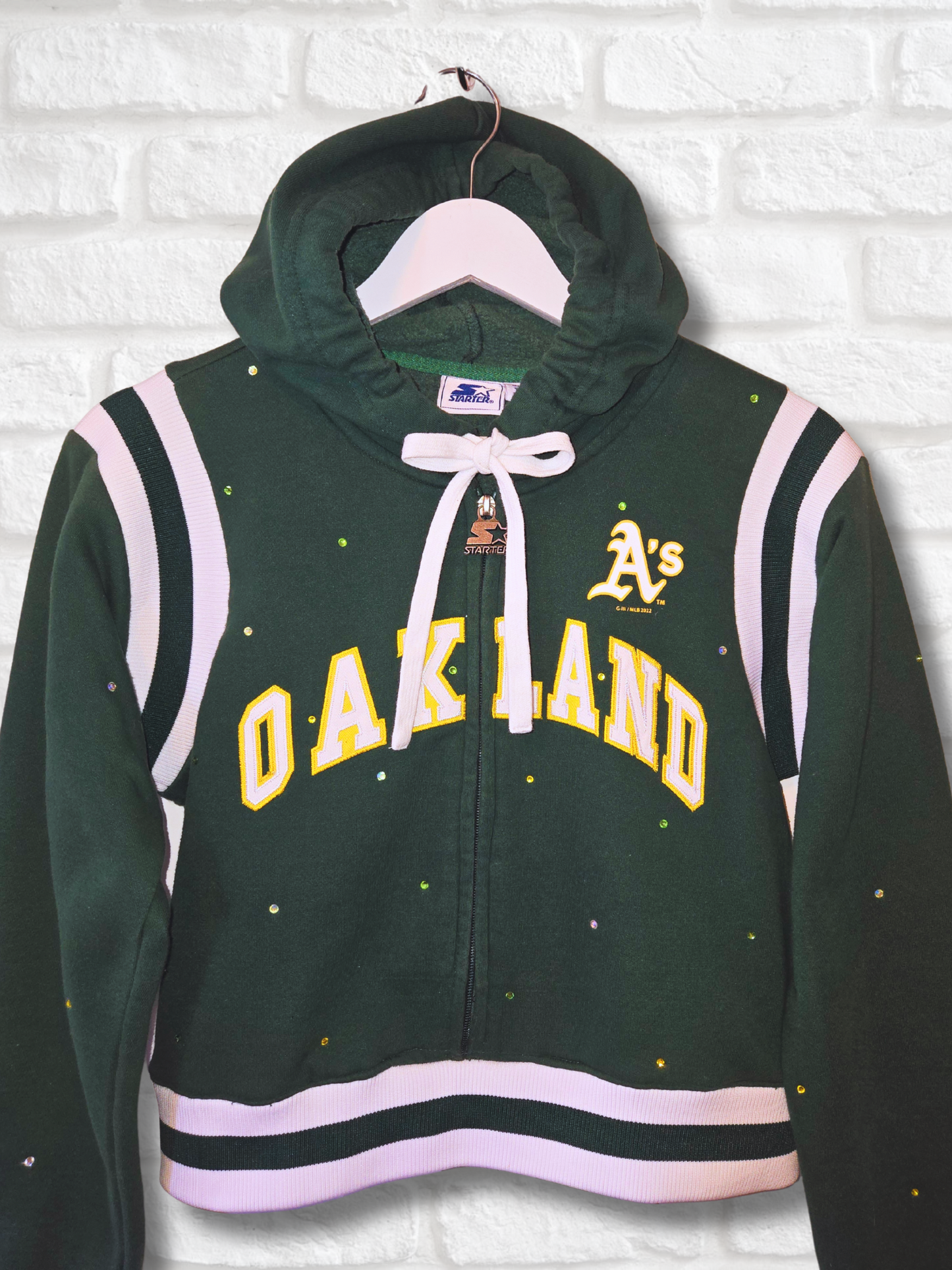 Athletics Crop Pullover Hoodie