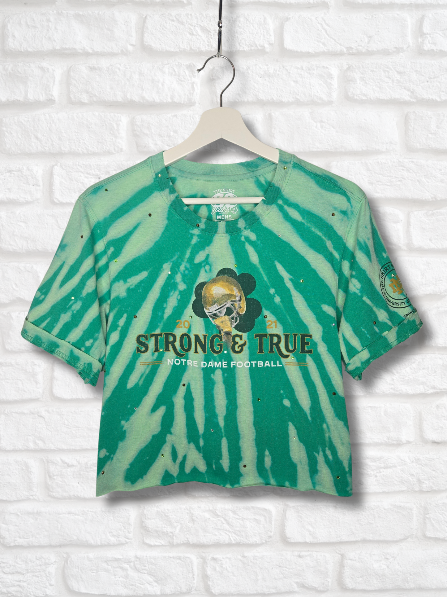 Notre Dame Fighting Irish Crop Tee