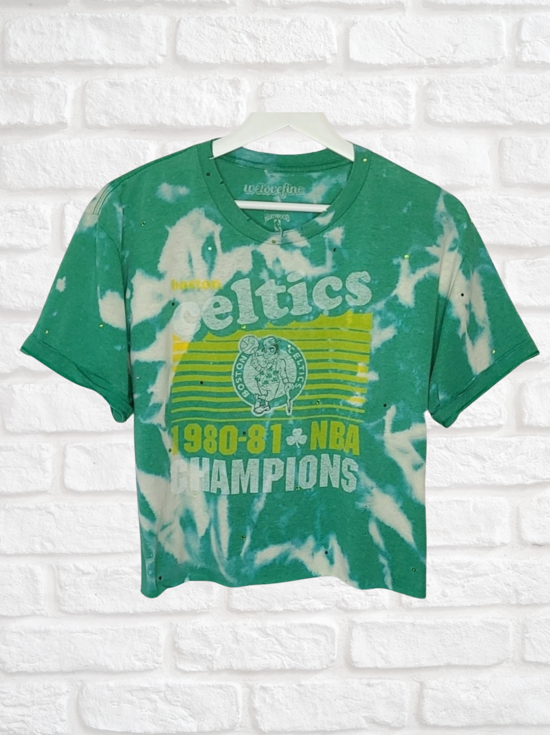 Boston Celtics Crop Tee