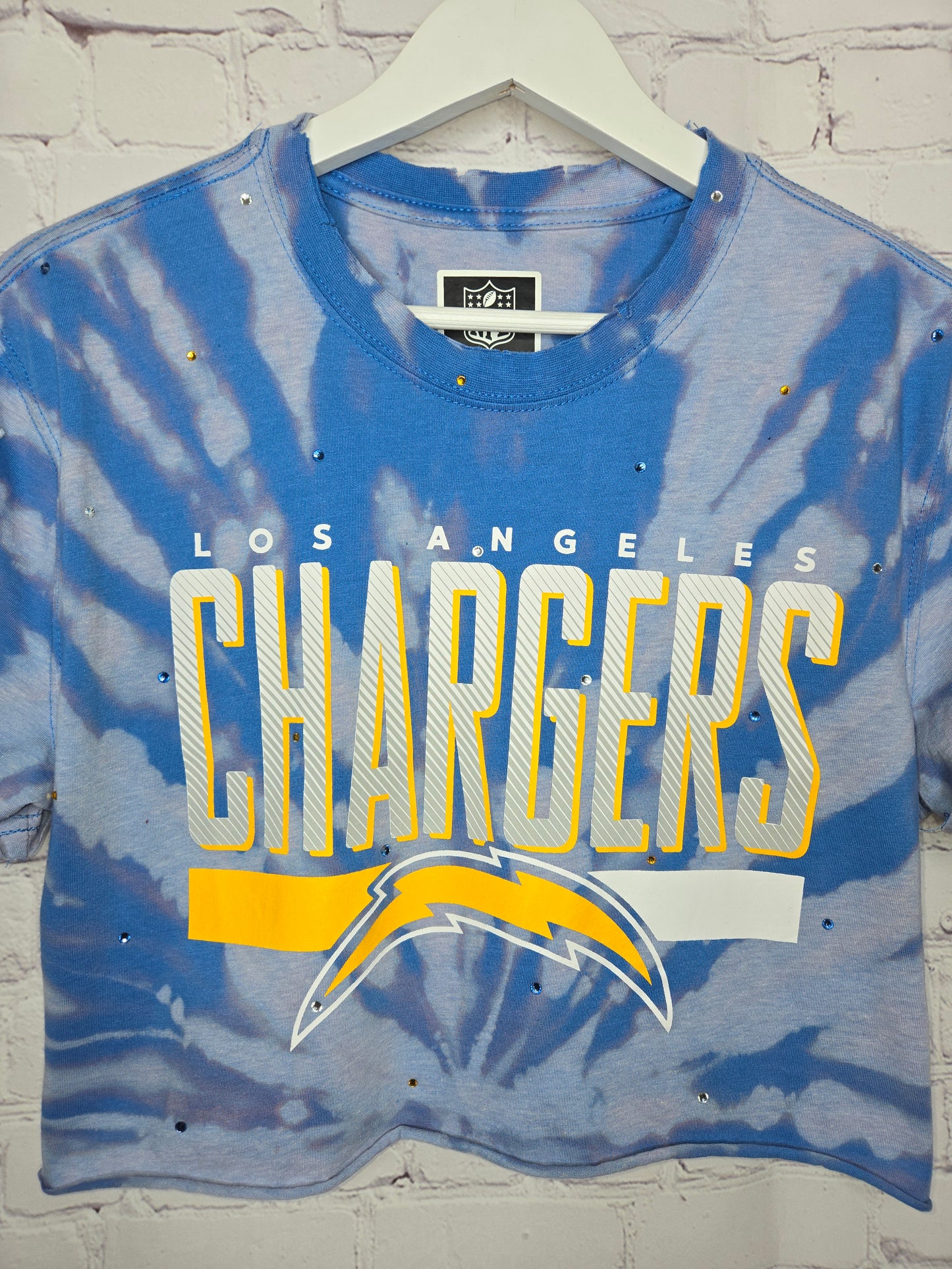 Los Angeles Chargers Crop Tee