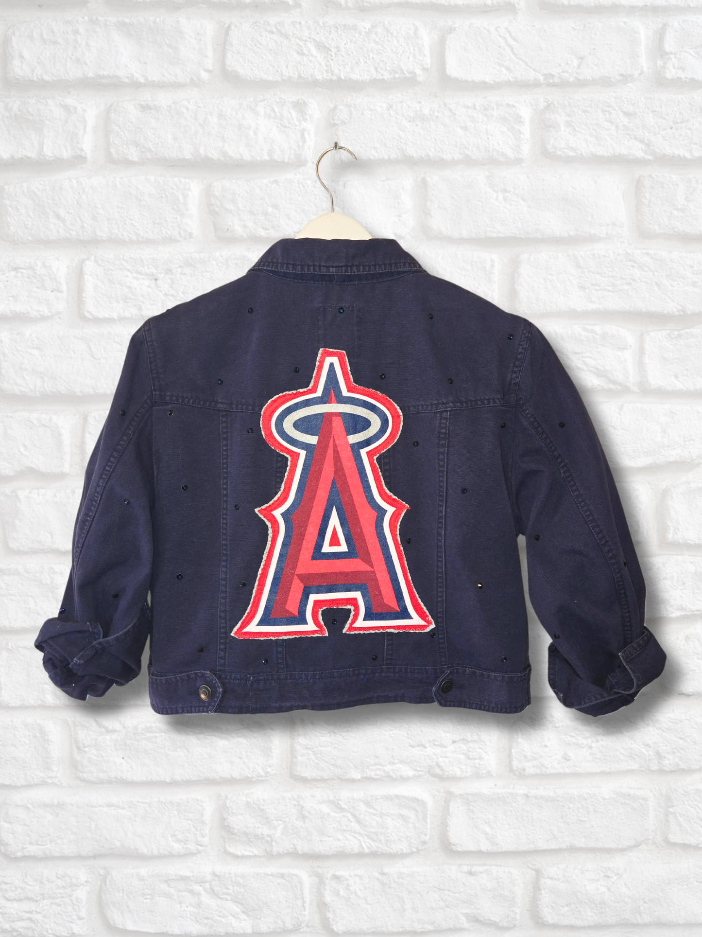 Los Angeles Angels Crop Jacket