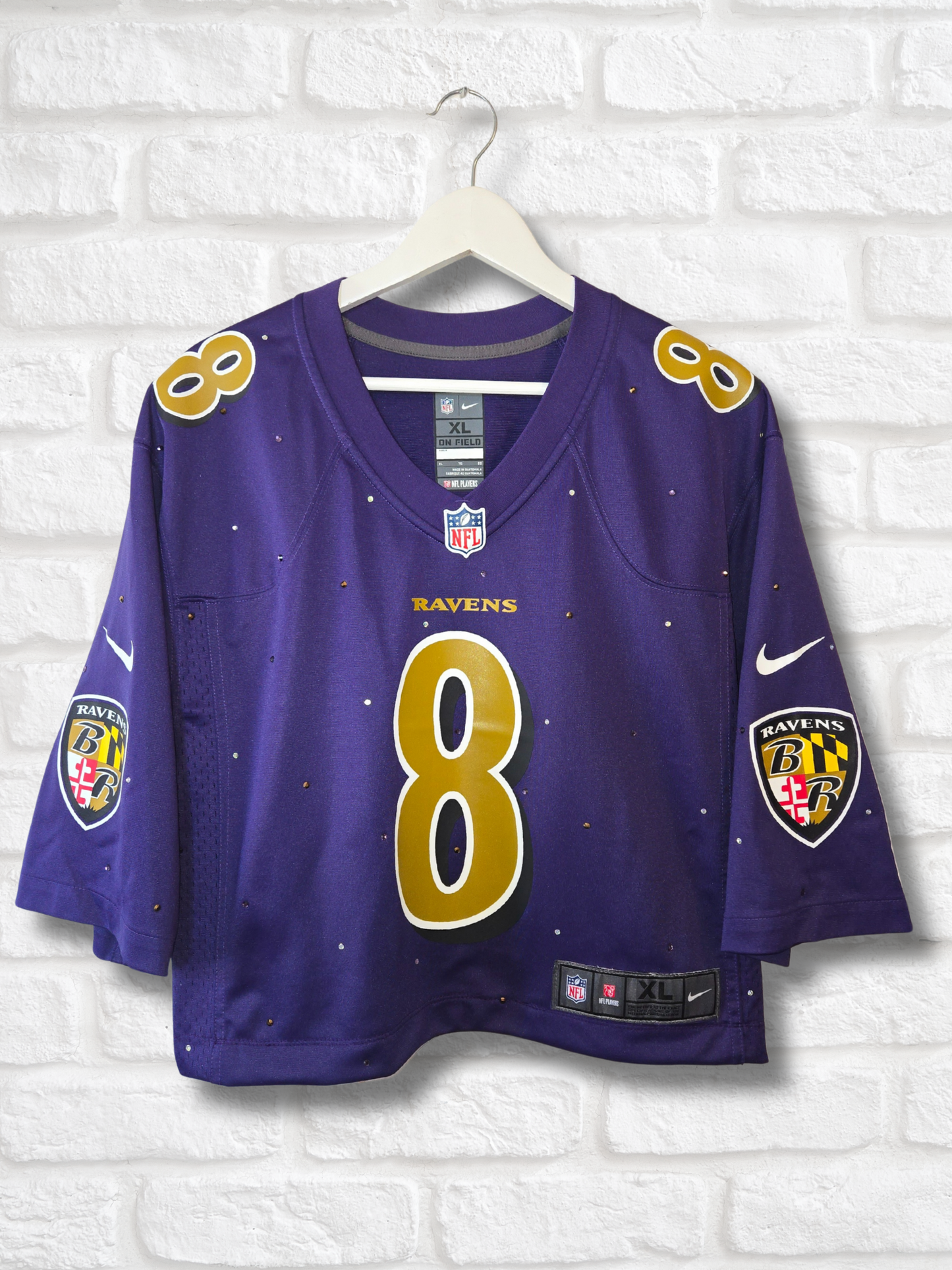 Baltimore Ravens Crop Jersey