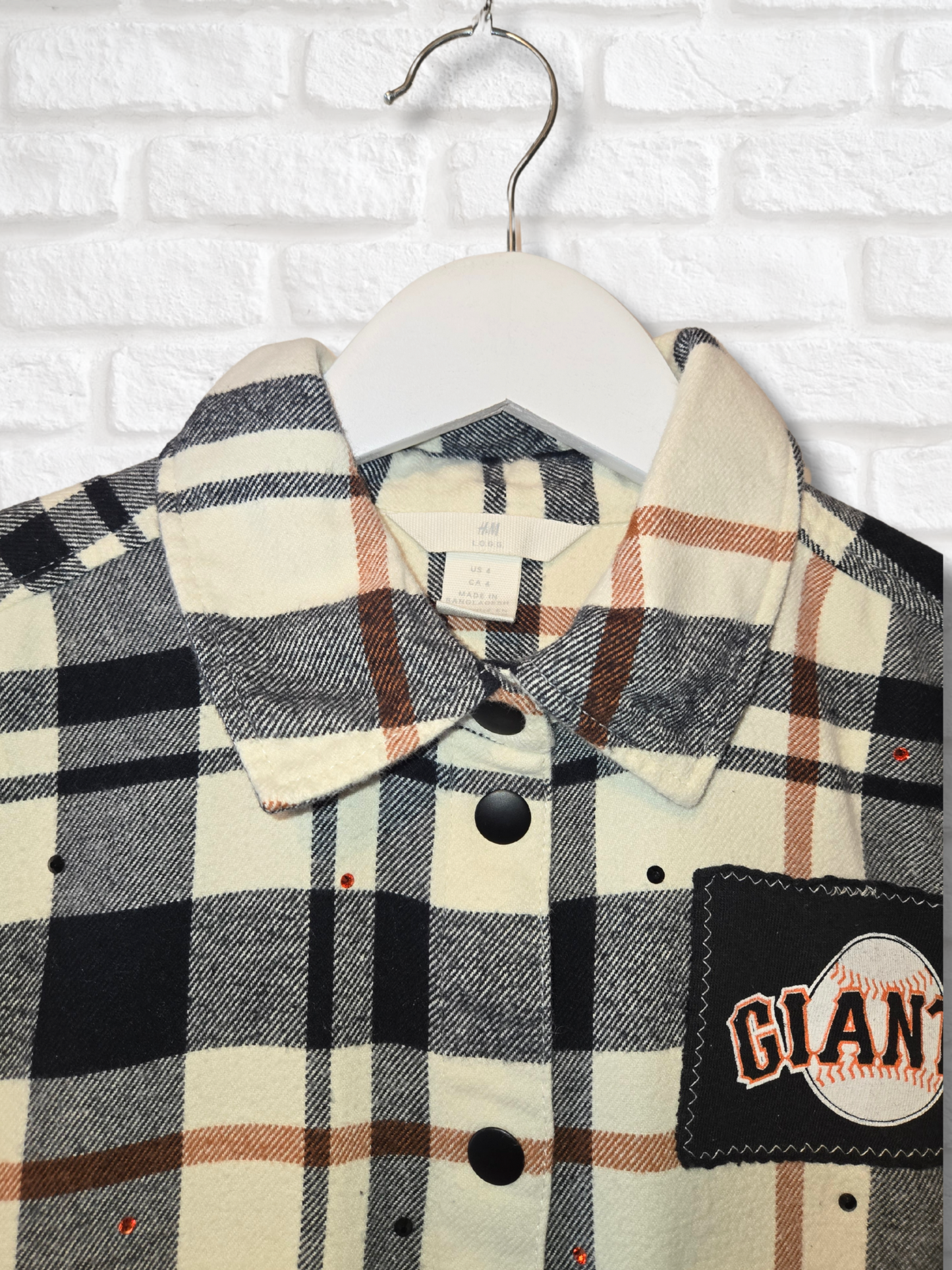 San Francisco Giants Crop Flannel