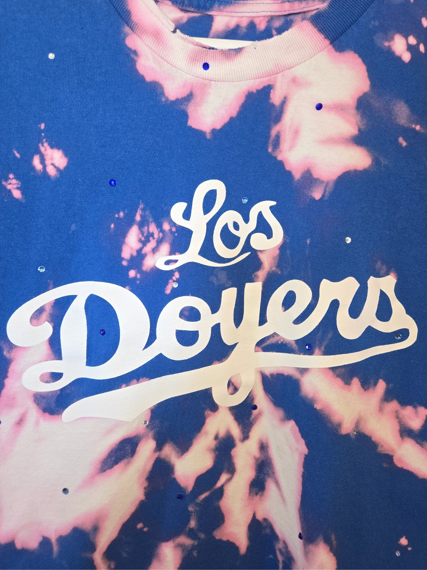Los Angeles Dodgers Crop Top