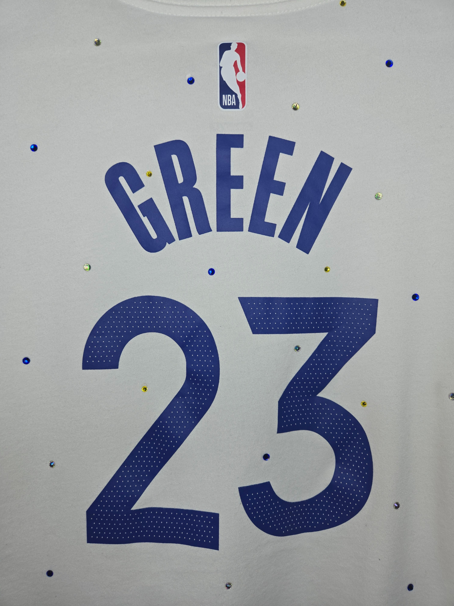 Golden State Warriors Crop Tee