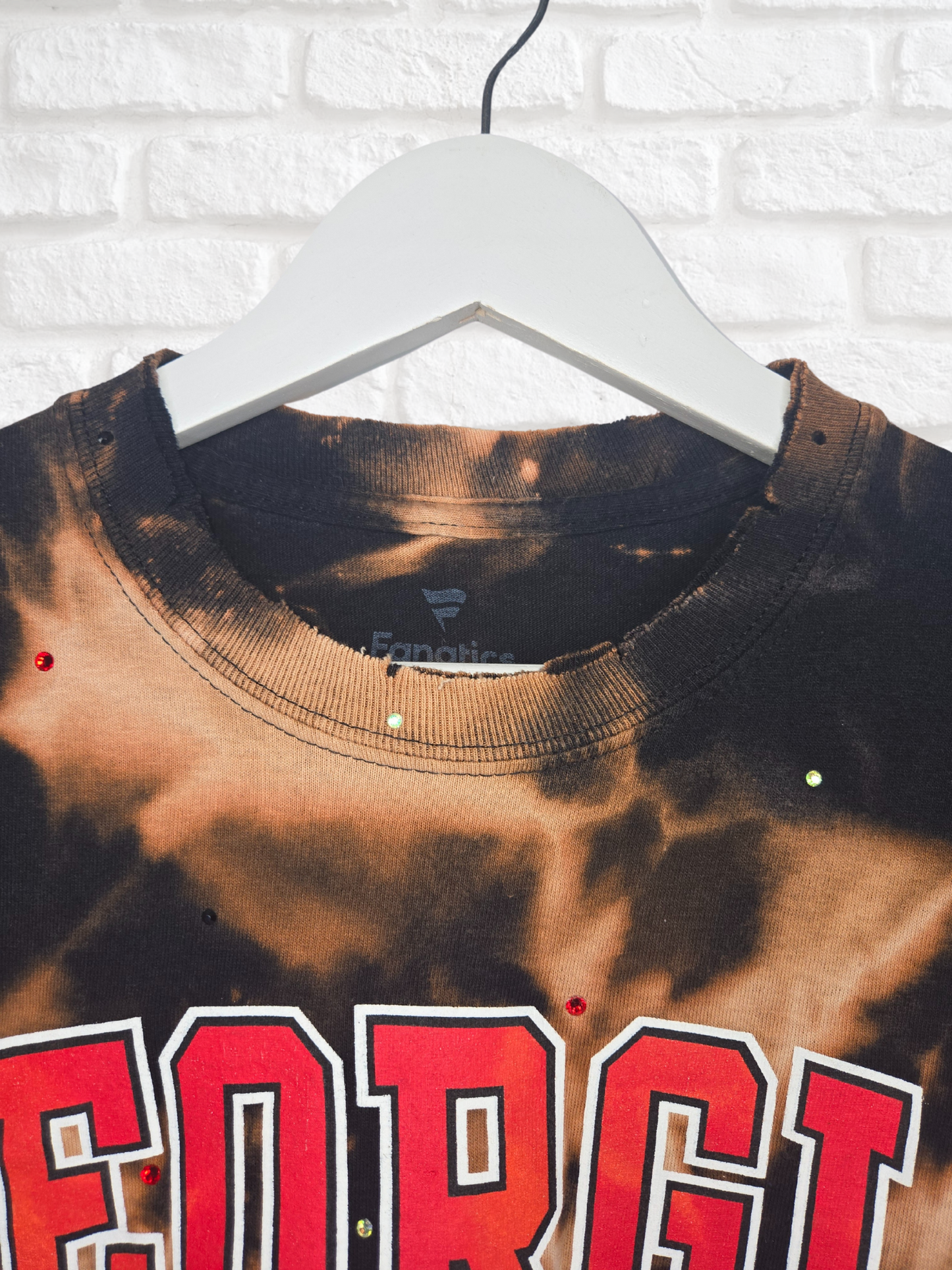 Georgia Bulldogs Crop Tee