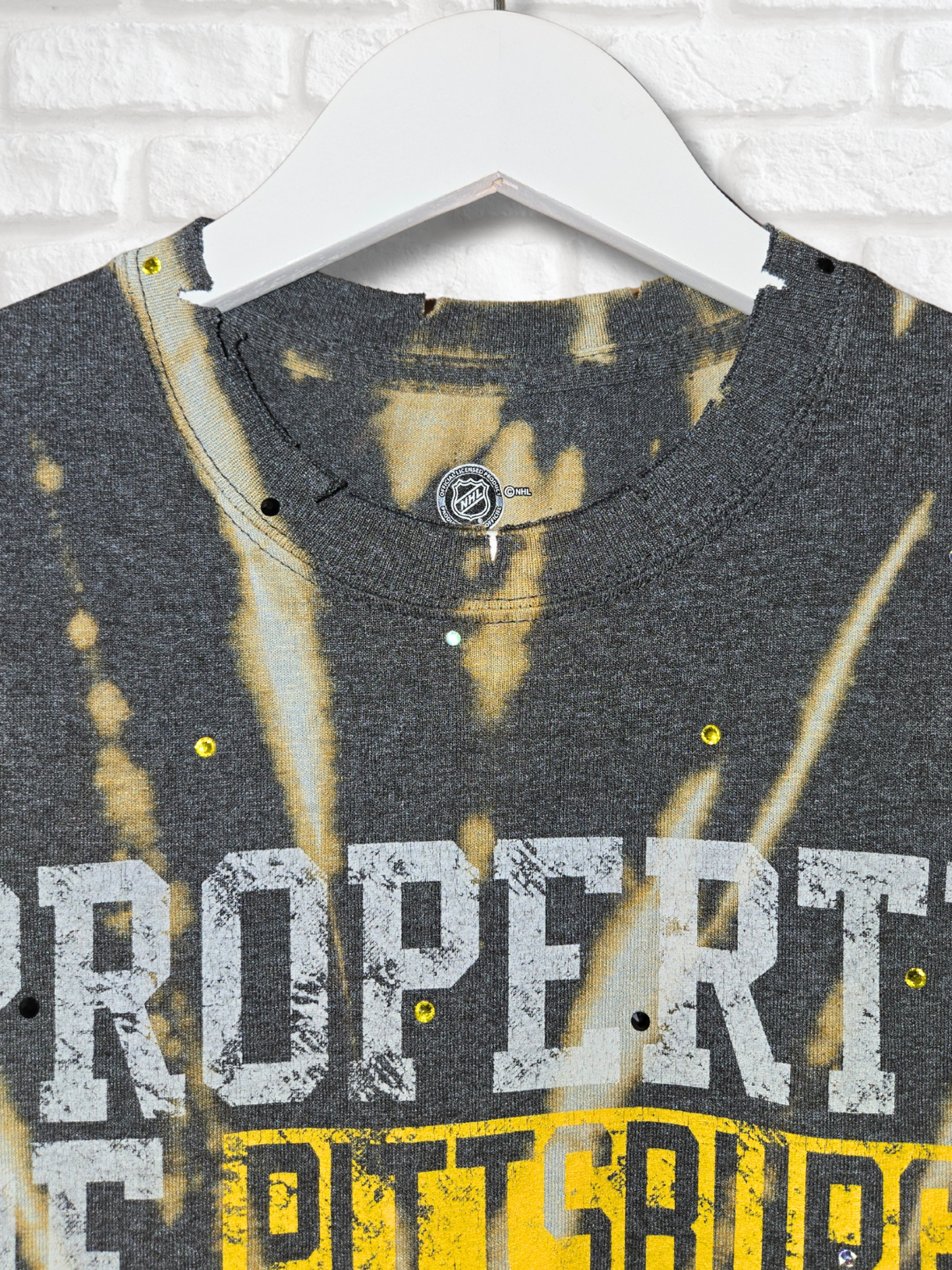 Pittsburgh Penguins Crop Tee