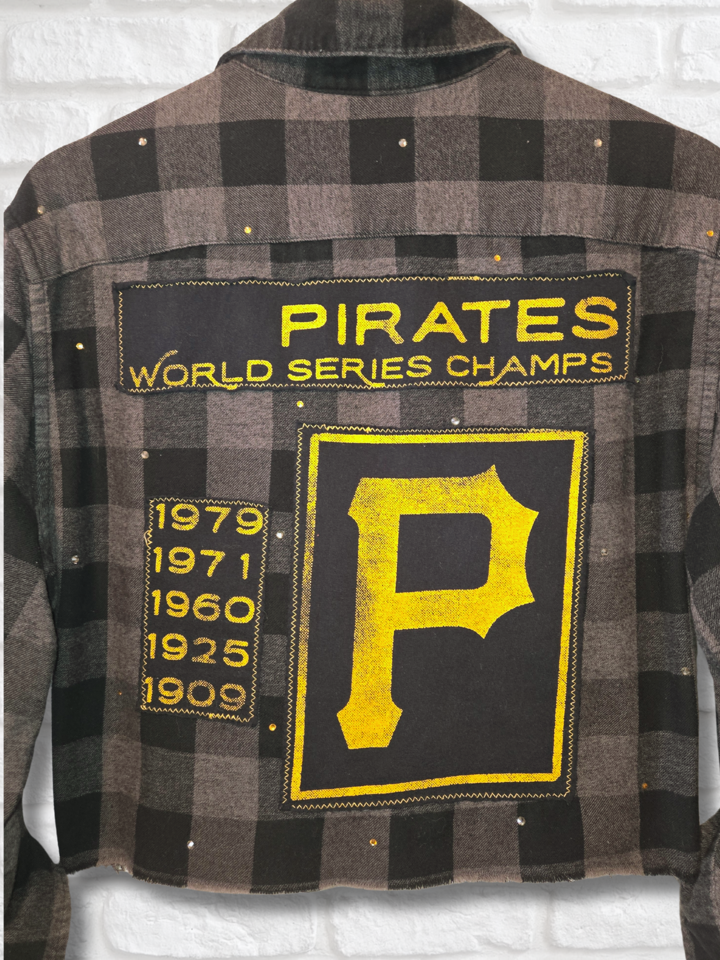 Pittsburgh Pirates Crop Flannel